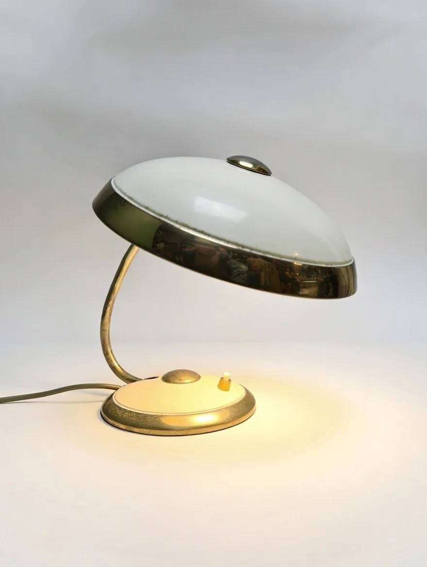 1950s Modernist Table Lamp By Helo Leuchten - Image 6