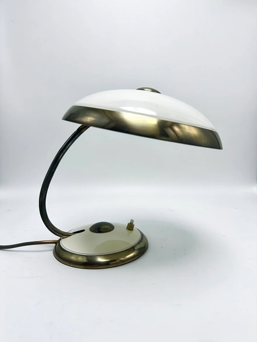 1950s Modernist Table Lamp By Helo Leuchten - Image 7