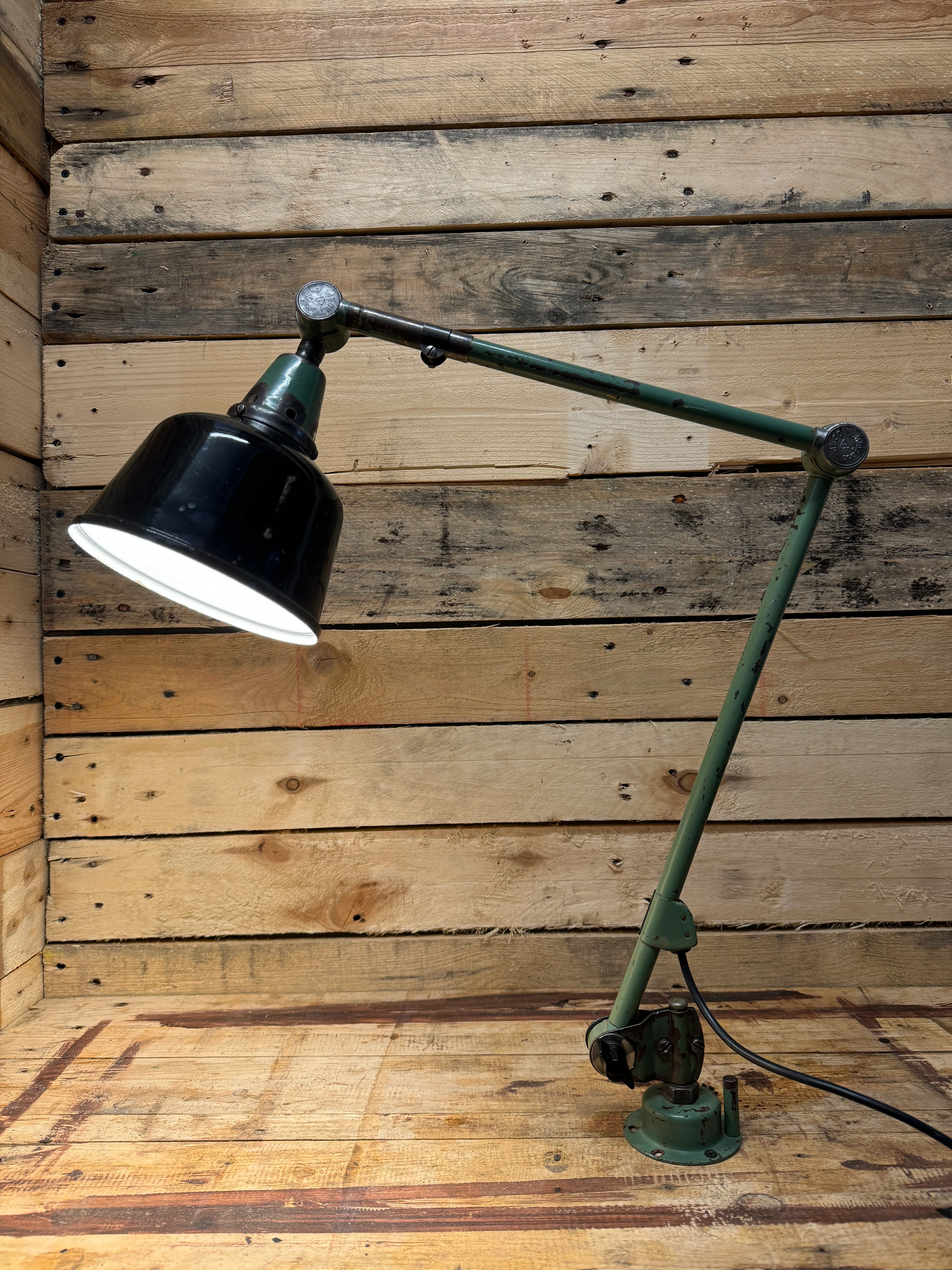 1950s Wall / Worktop Task Lamp By Curt Fischer For Midgard - Image 8