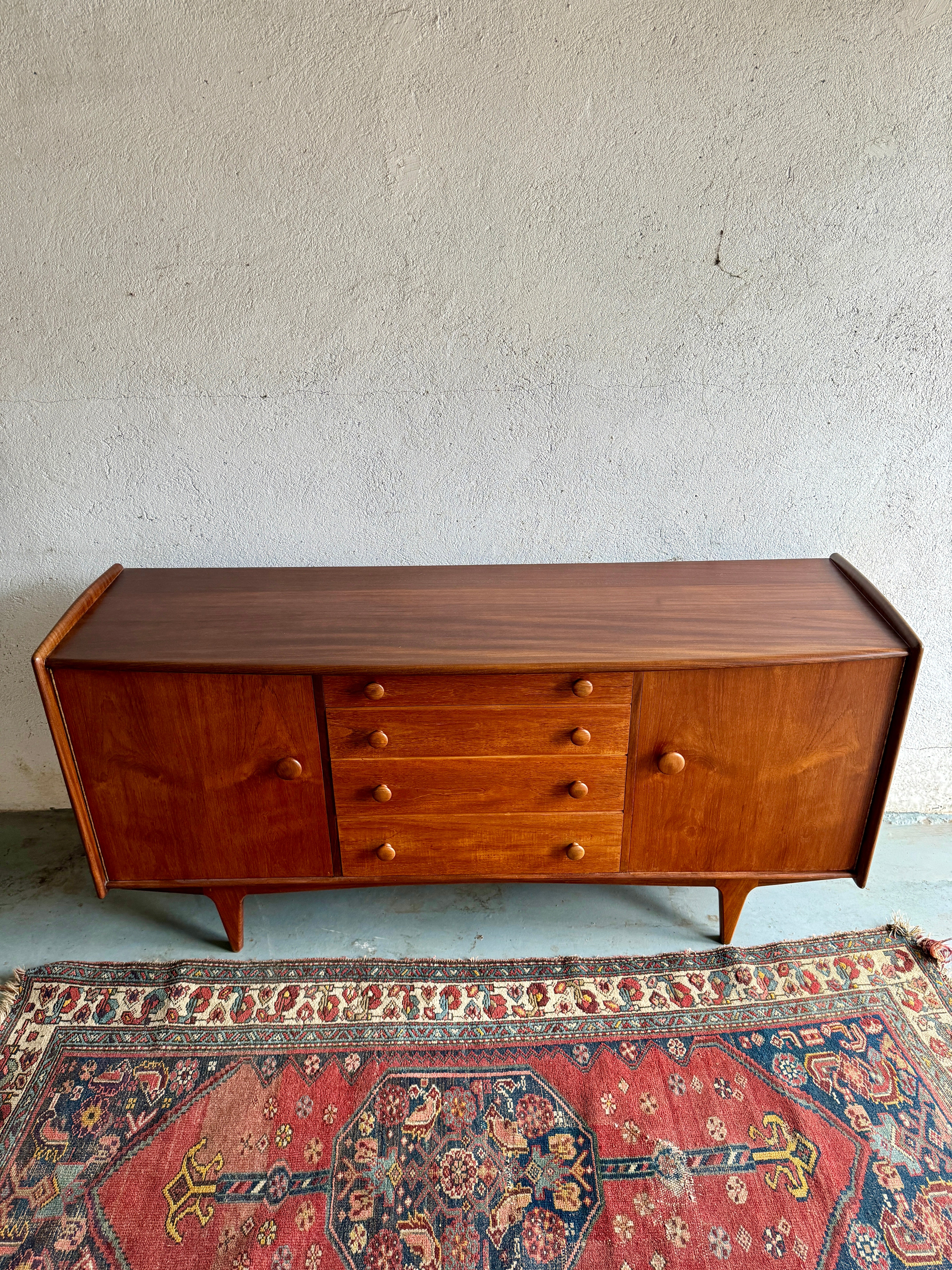 1950s Solid Afromosia & Teak Sideboard By John Herbert For A Younger Ltd - Image 2