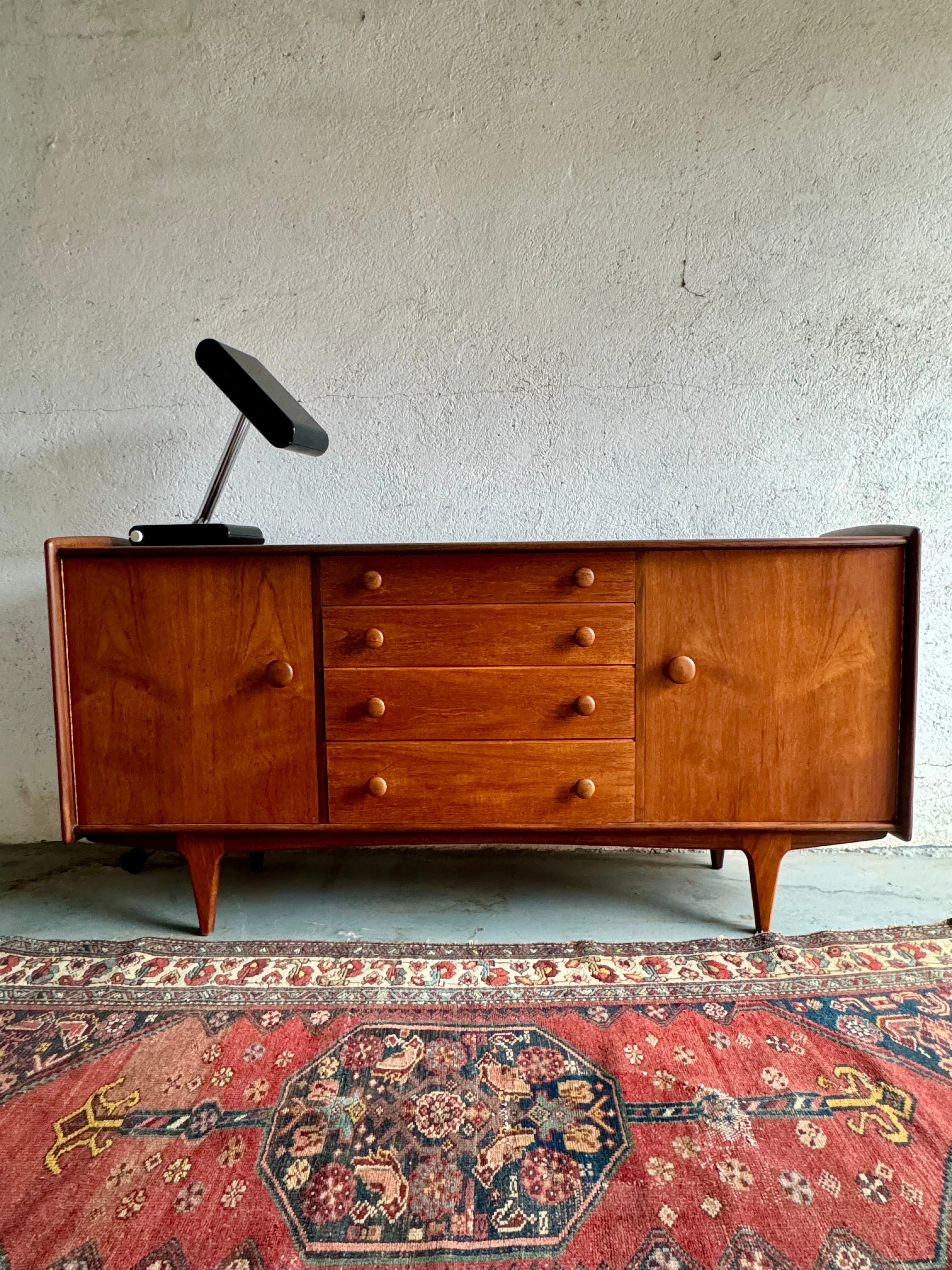 1950s Solid Afromosia & Teak Sideboard By John Herbert For A Younger Ltd - Image 3