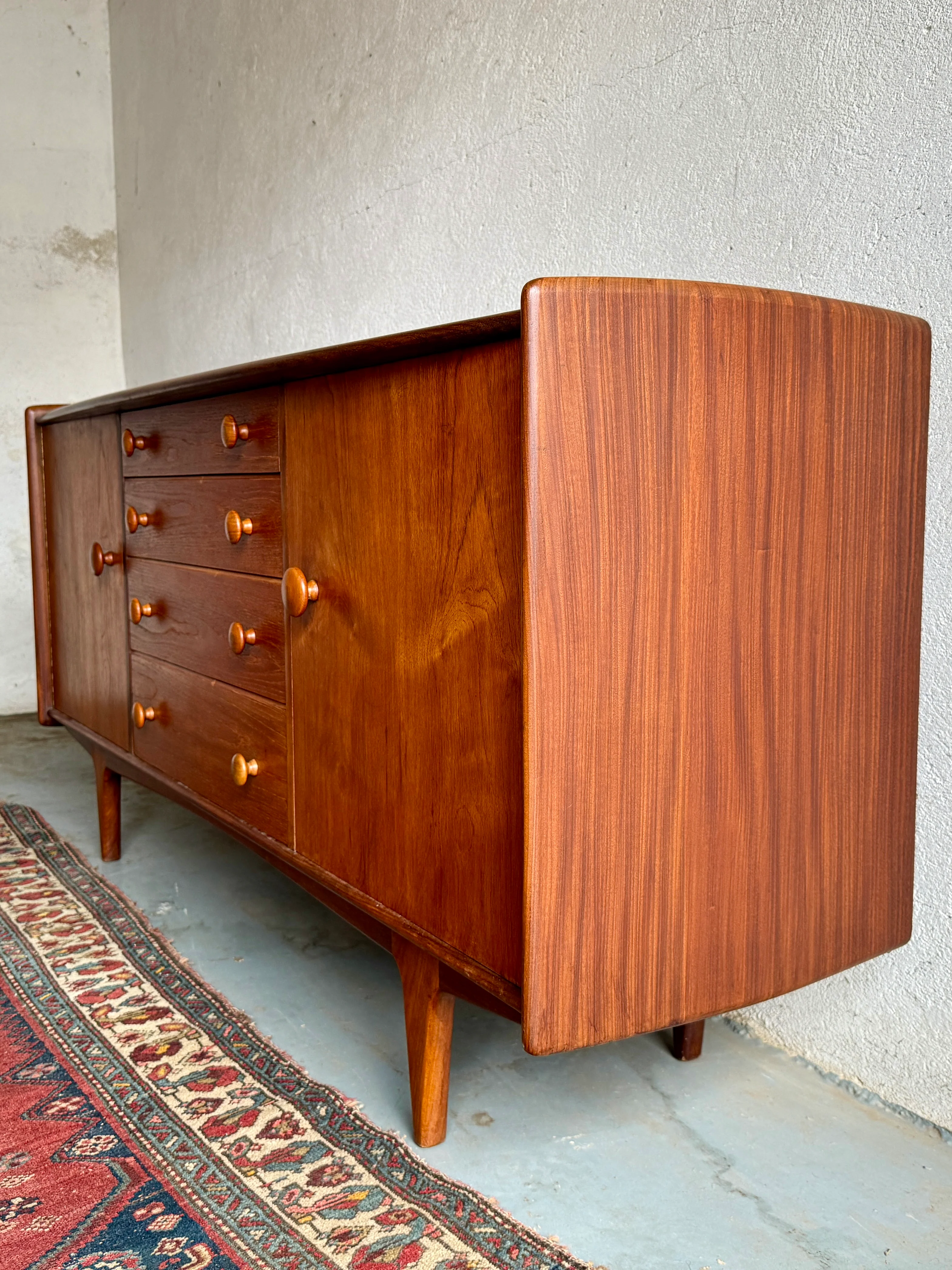 1950s Solid Afromosia & Teak Sideboard By John Herbert For A Younger Ltd - Image 4