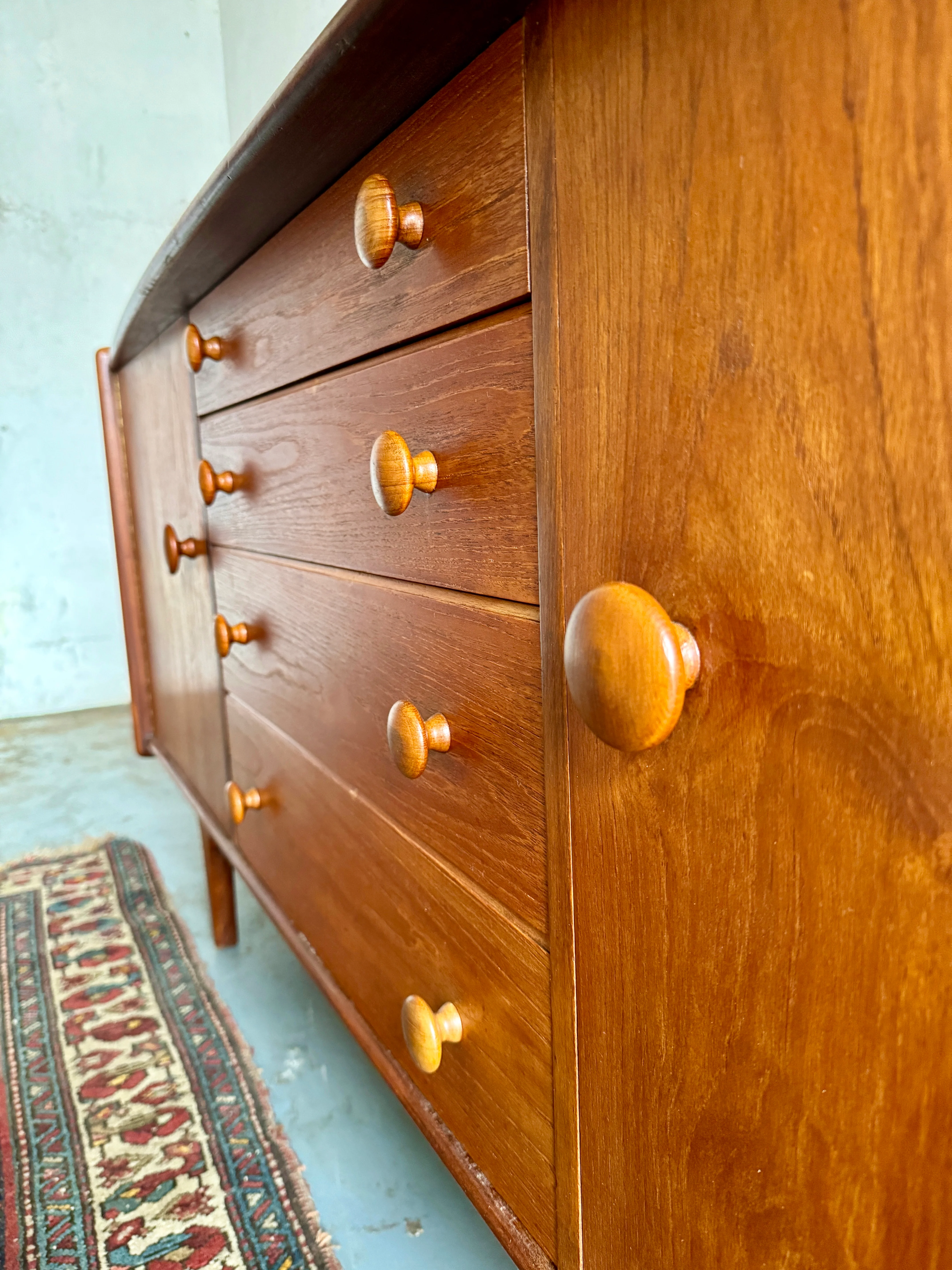 1950s Solid Afromosia & Teak Sideboard By John Herbert For A Younger Ltd - Image 8