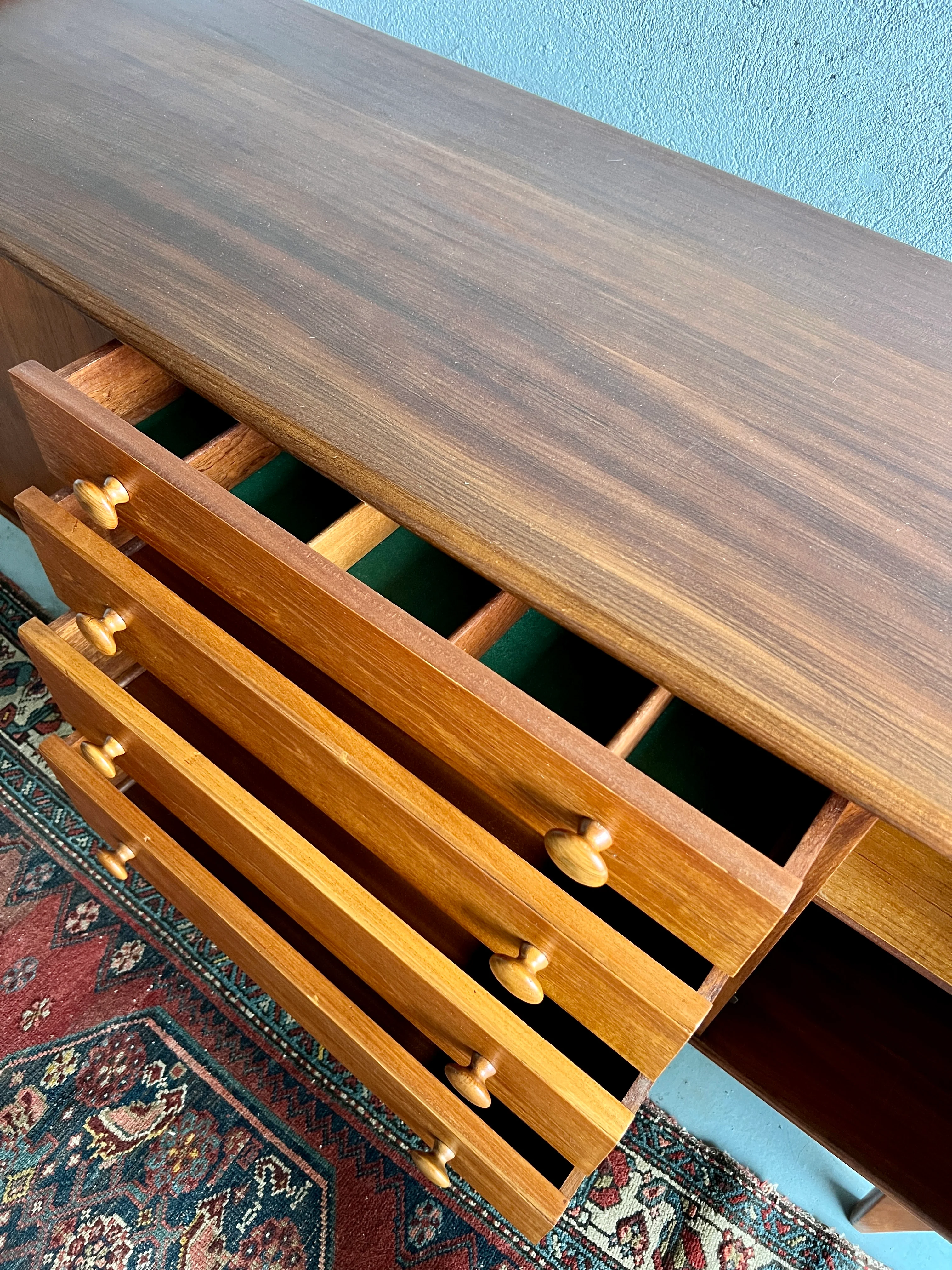 1950s Solid Afromosia & Teak Sideboard By John Herbert For A Younger Ltd - Image 9