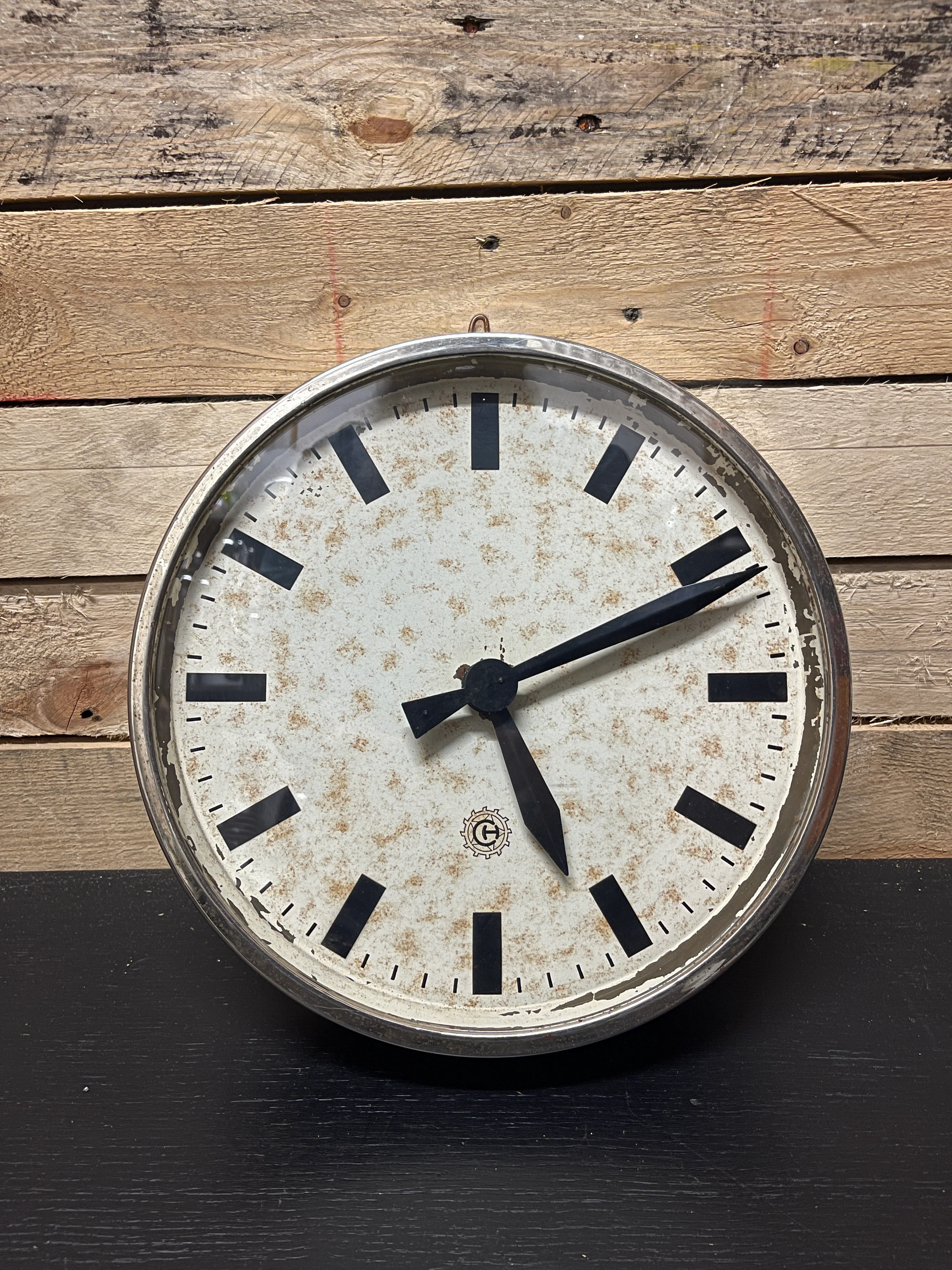 1950's Czech Factory Clock - Image 6