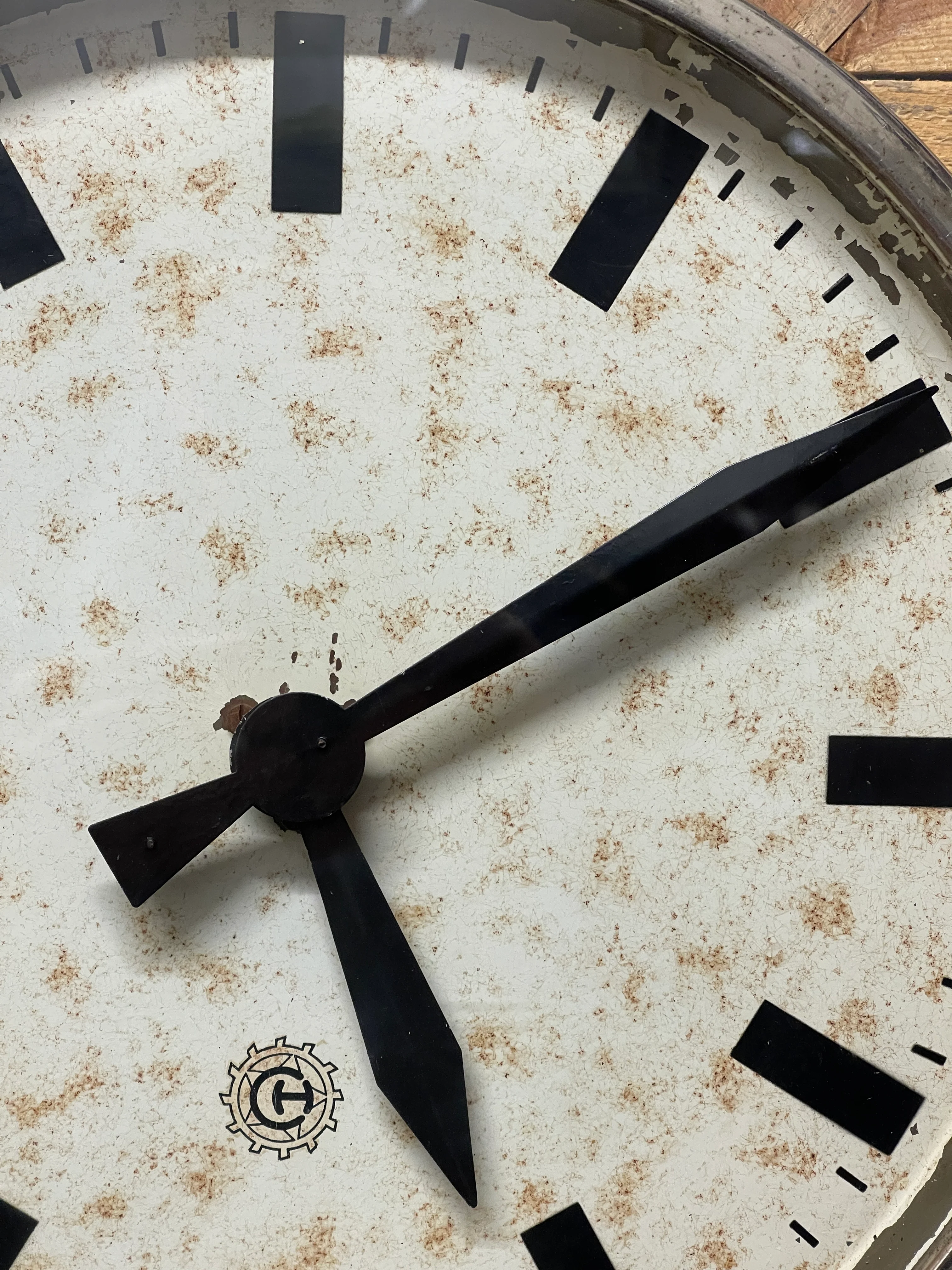 1950's Czech Factory Clock - Image 7