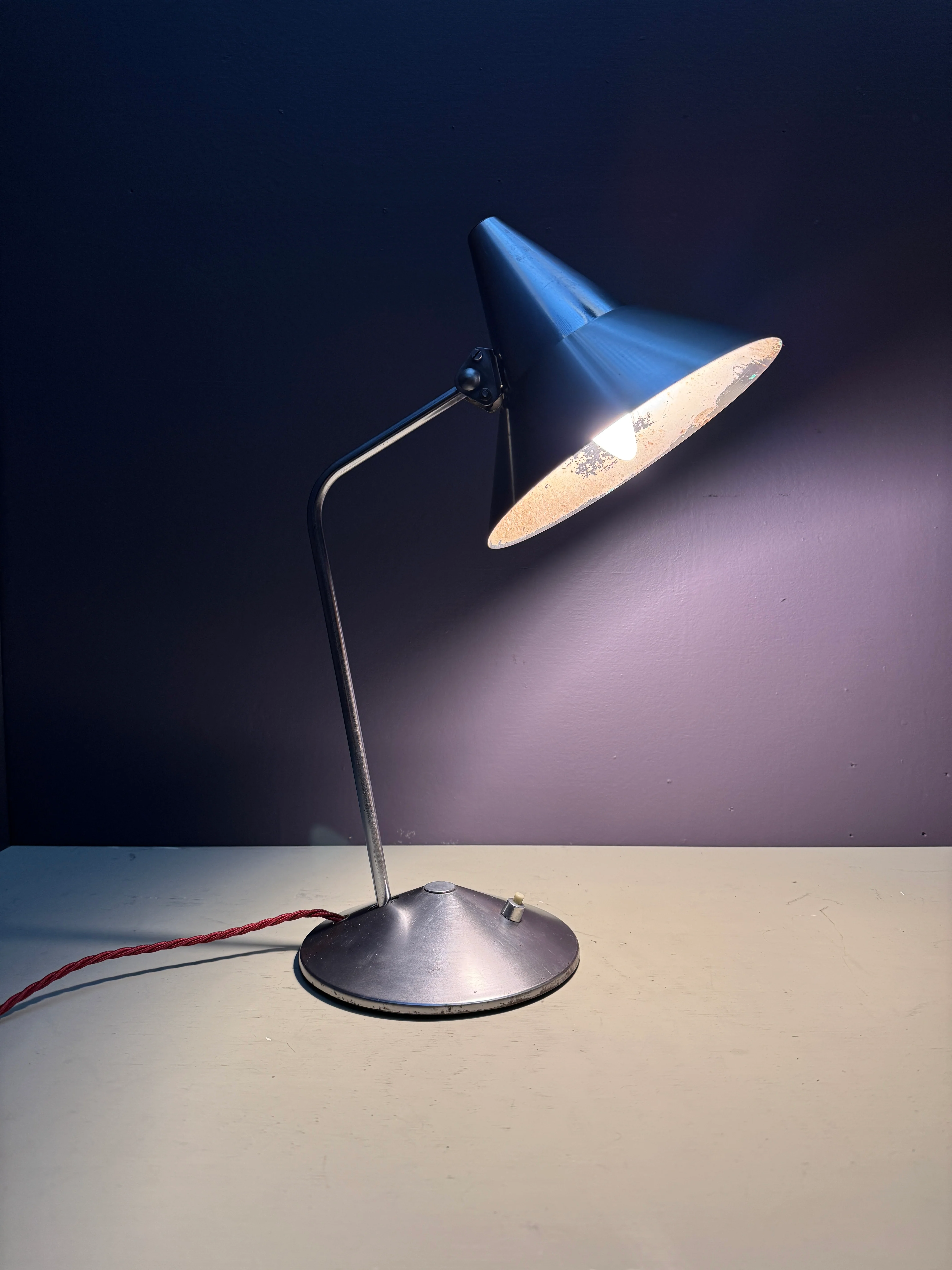 1950s Table Lamp By Christian Dell For Helo Leuchten - Image 2