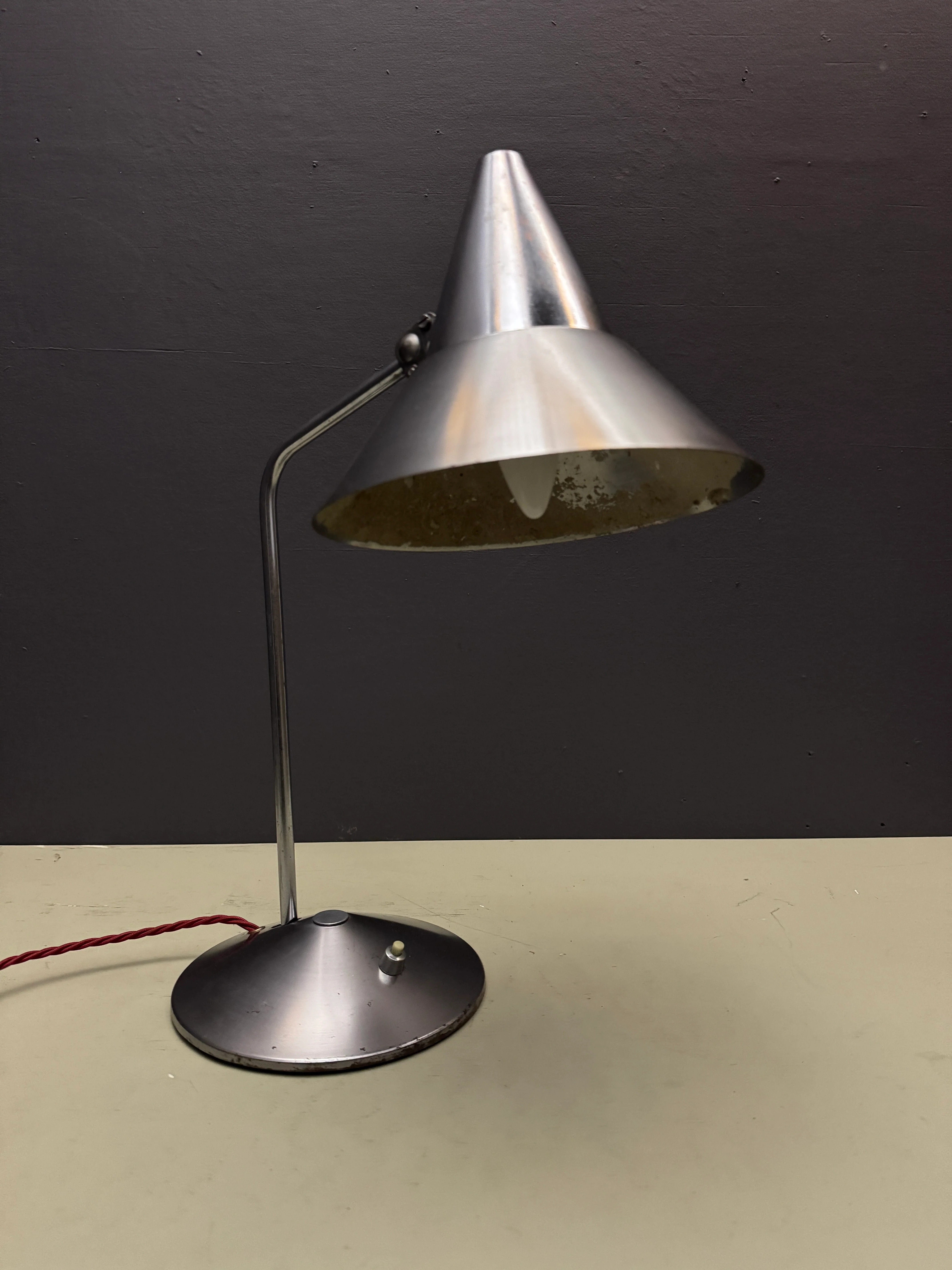 1950s Table Lamp By Christian Dell For Helo Leuchten - Image 3