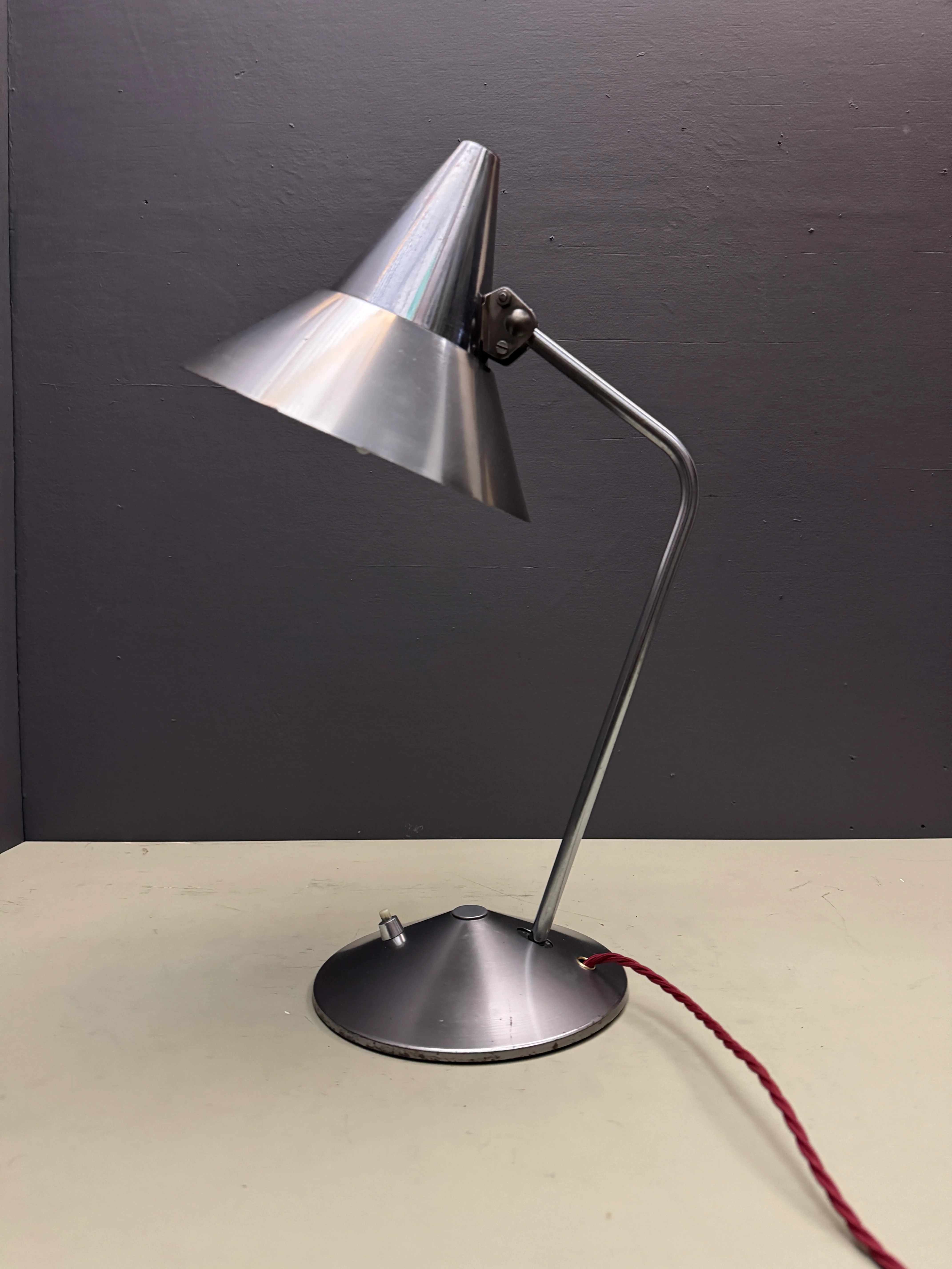 1950s Table Lamp By Christian Dell For Helo Leuchten - Image 5