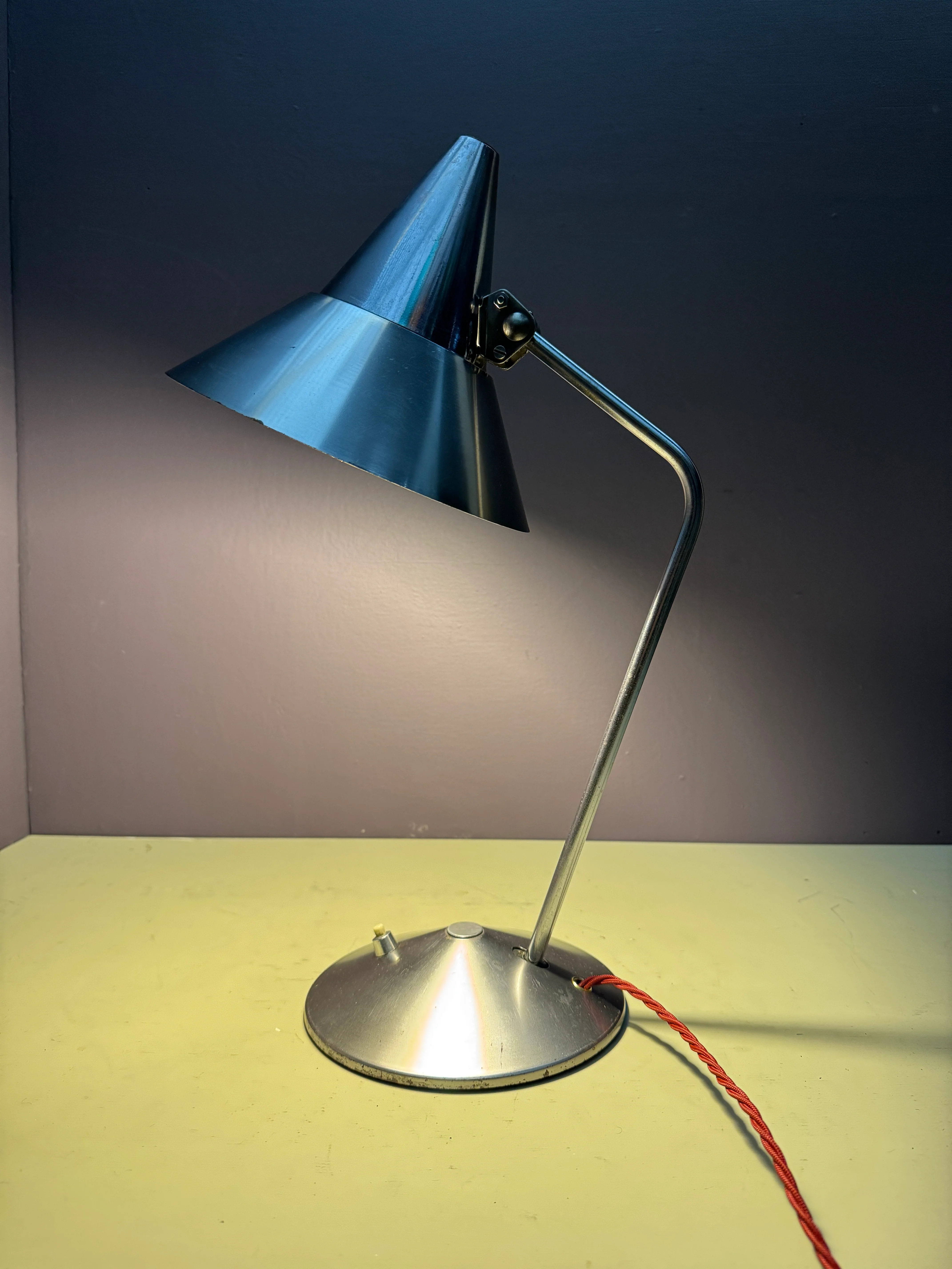 1950s Table Lamp By Christian Dell For Helo Leuchten - Image 6