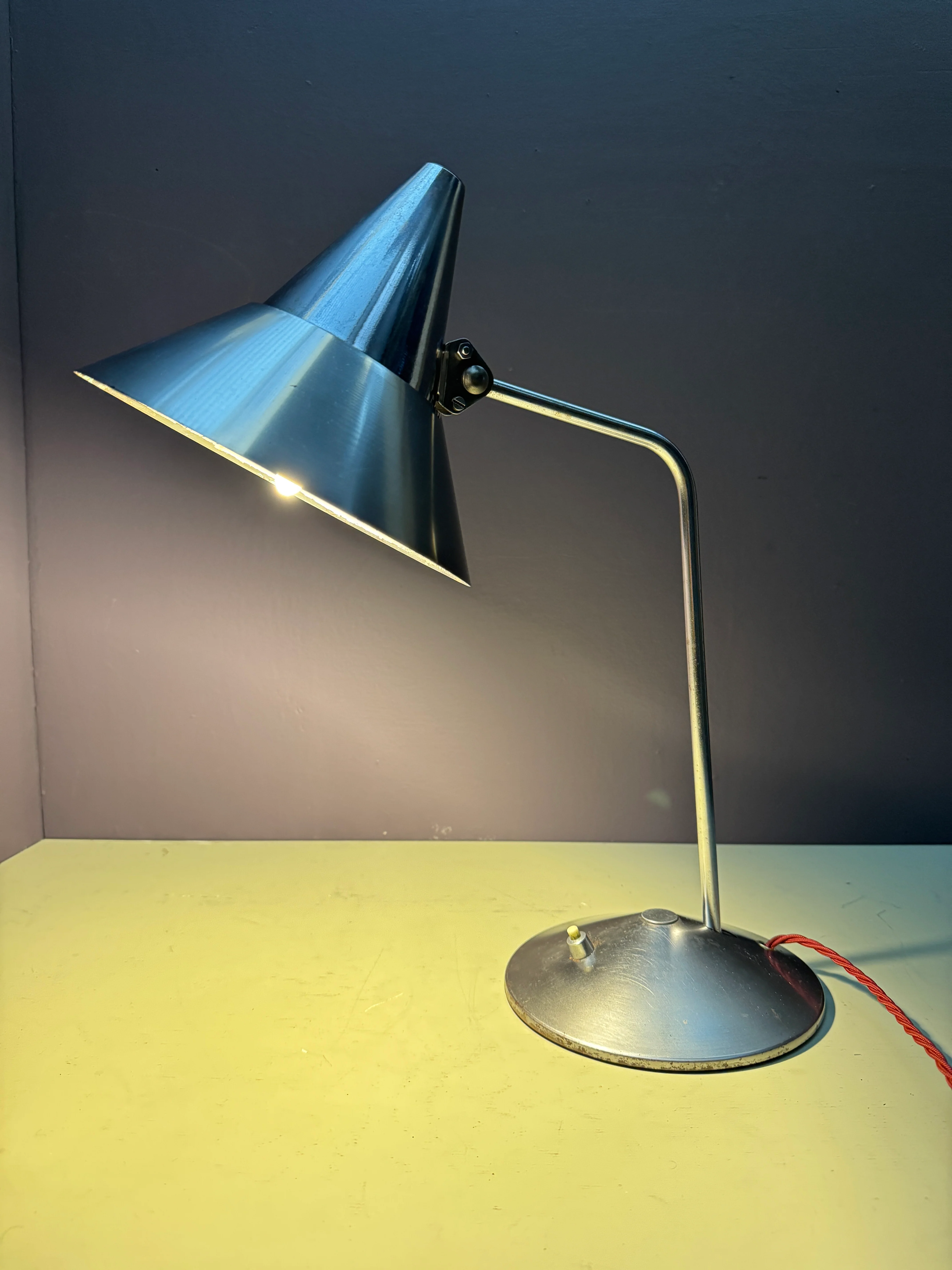 1950s Table Lamp By Christian Dell For Helo Leuchten - Image 7