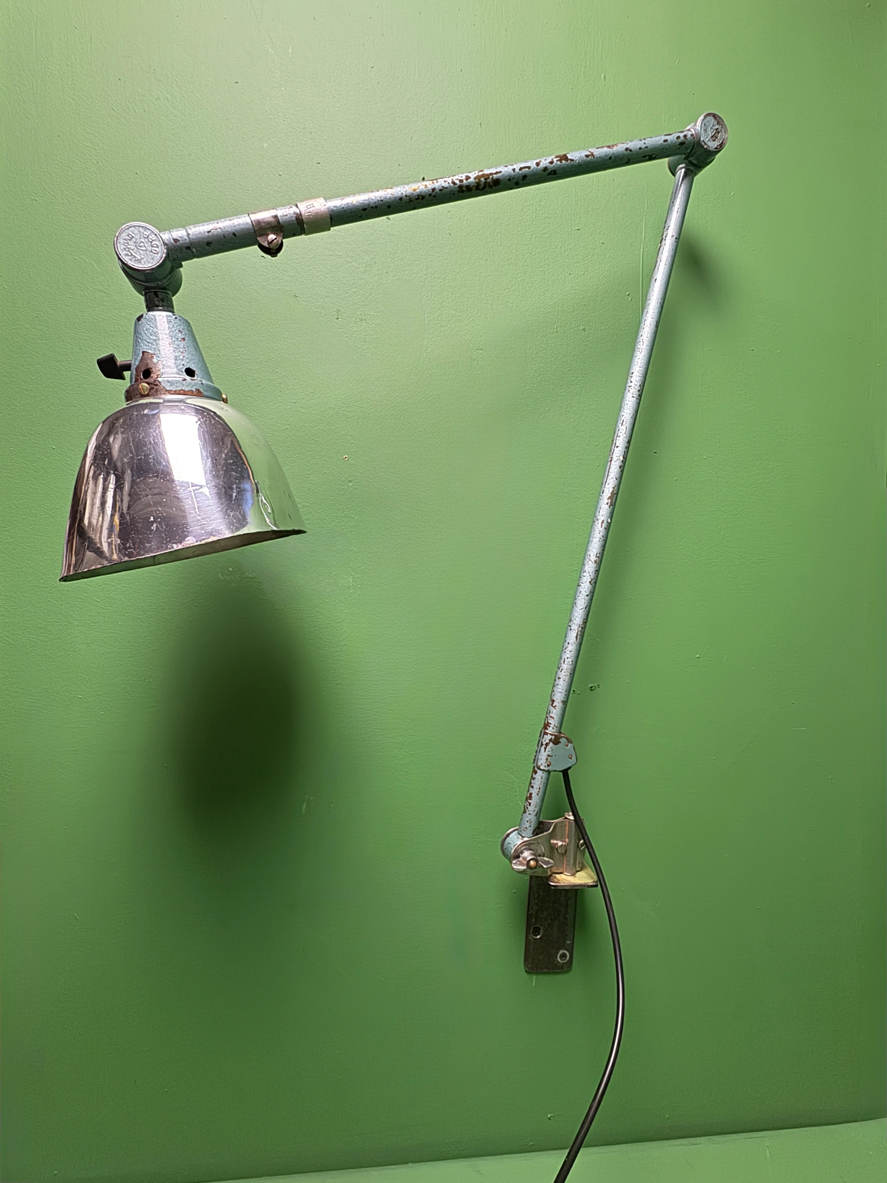 1950s Wall Mounted Task Lamp By Curt Fischer For Midgard - Image 5