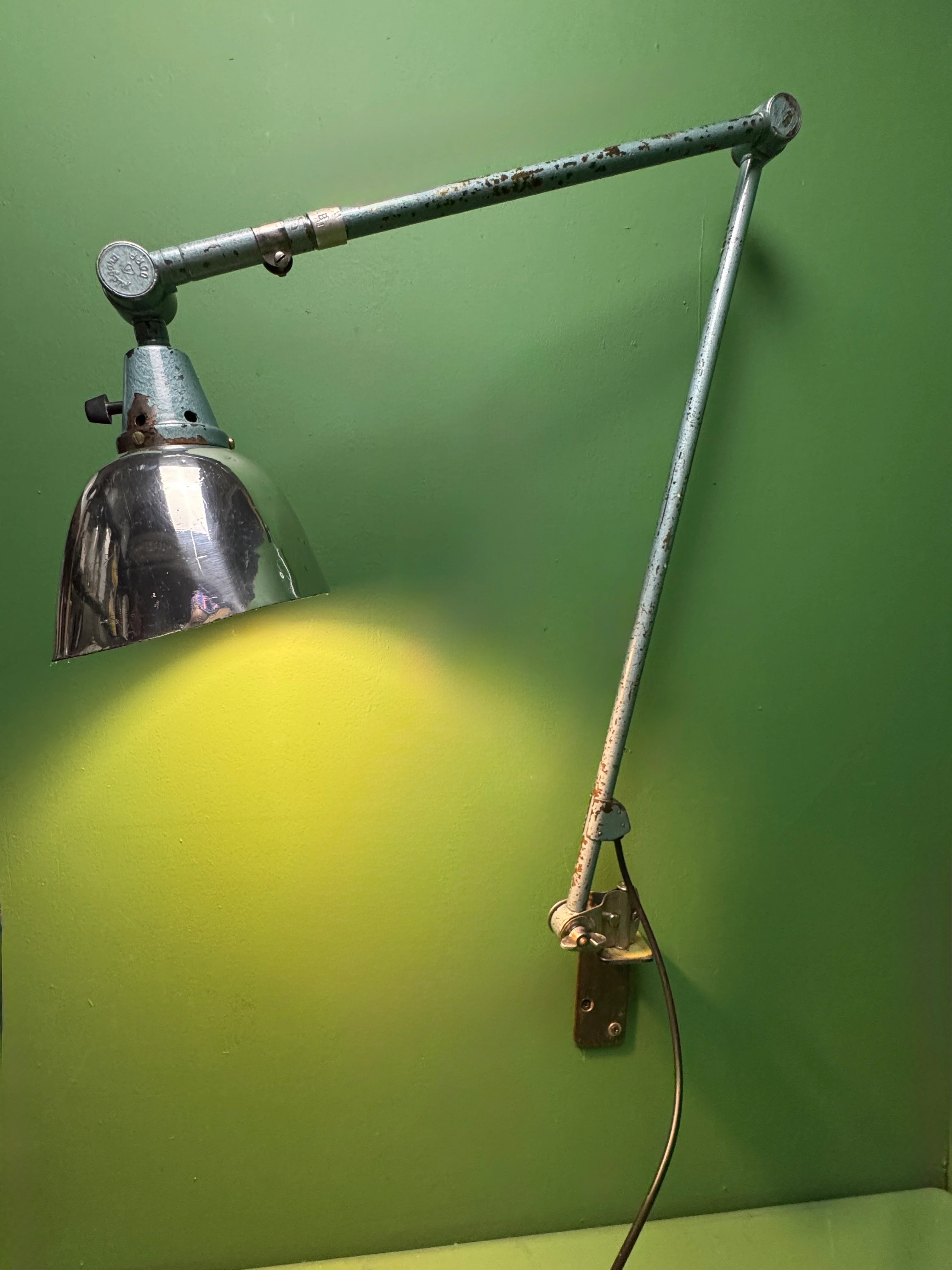 1950s Wall Mounted Task Lamp By Curt Fischer For Midgard - Image 6