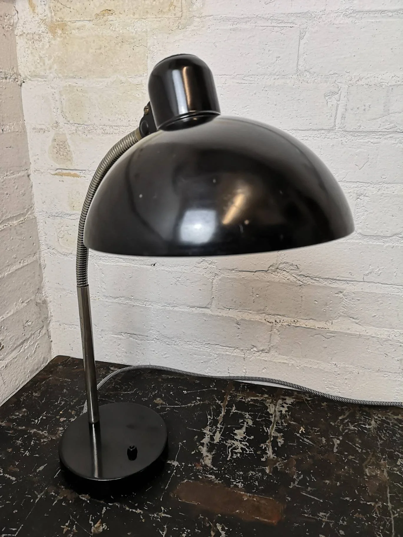 1960s Bauhaus Table Lamp Kaiser Idell Model 6561 By Christian Dell - Image 5
