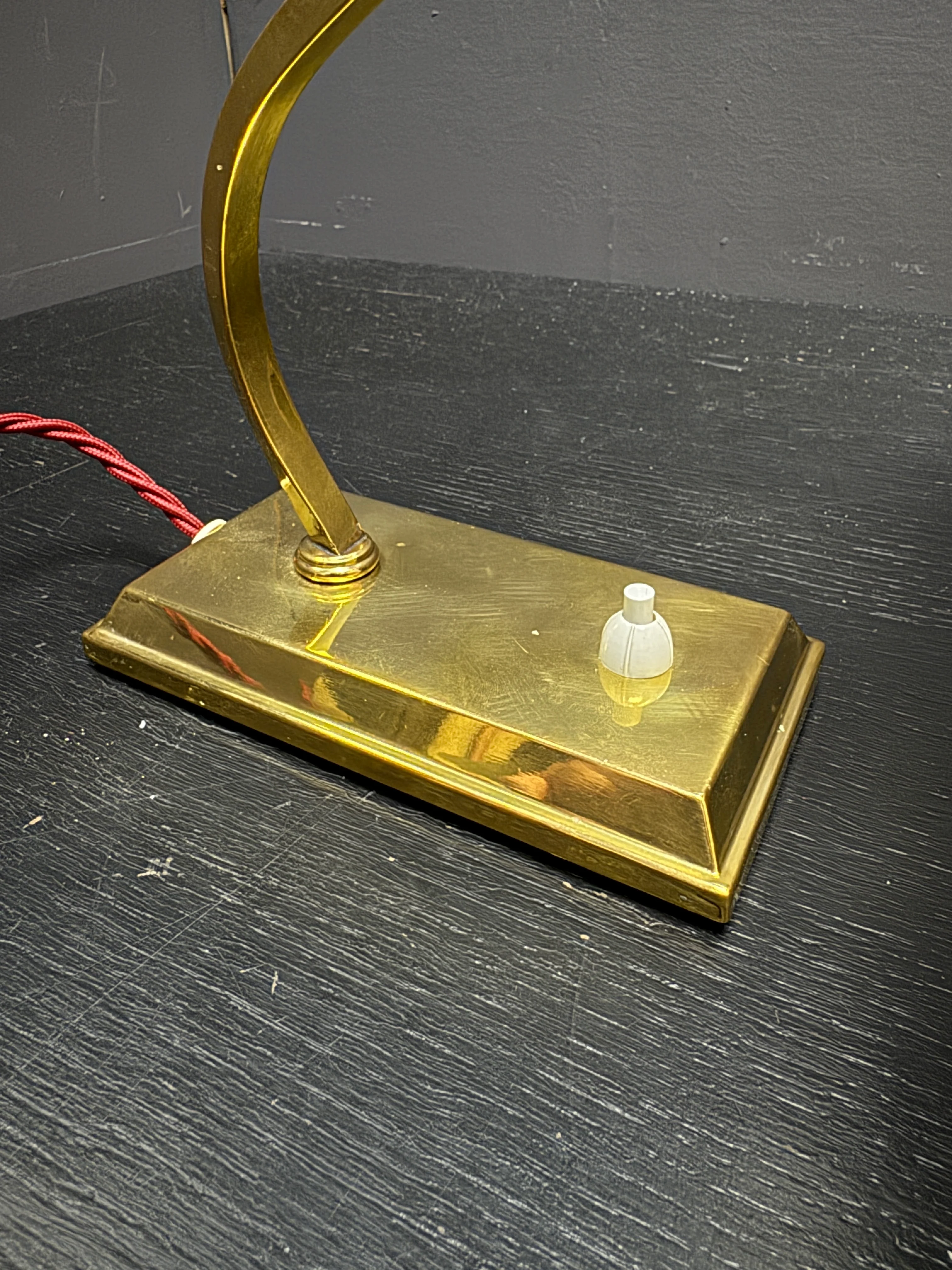 1960s Brass Piano Lamp By Solken Germany - Image 10