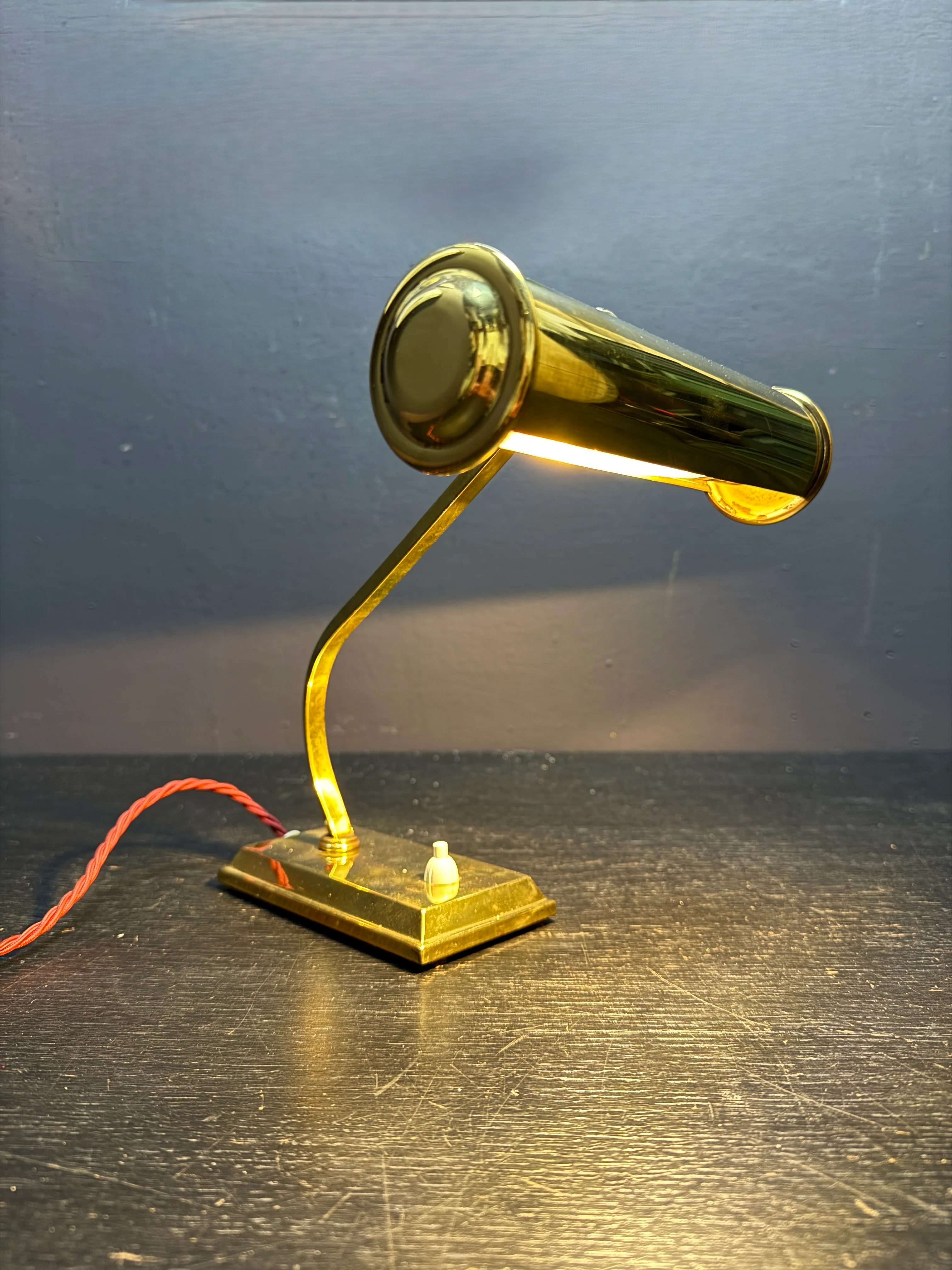 1960s Brass Piano Lamp By Solken Germany - Image 2
