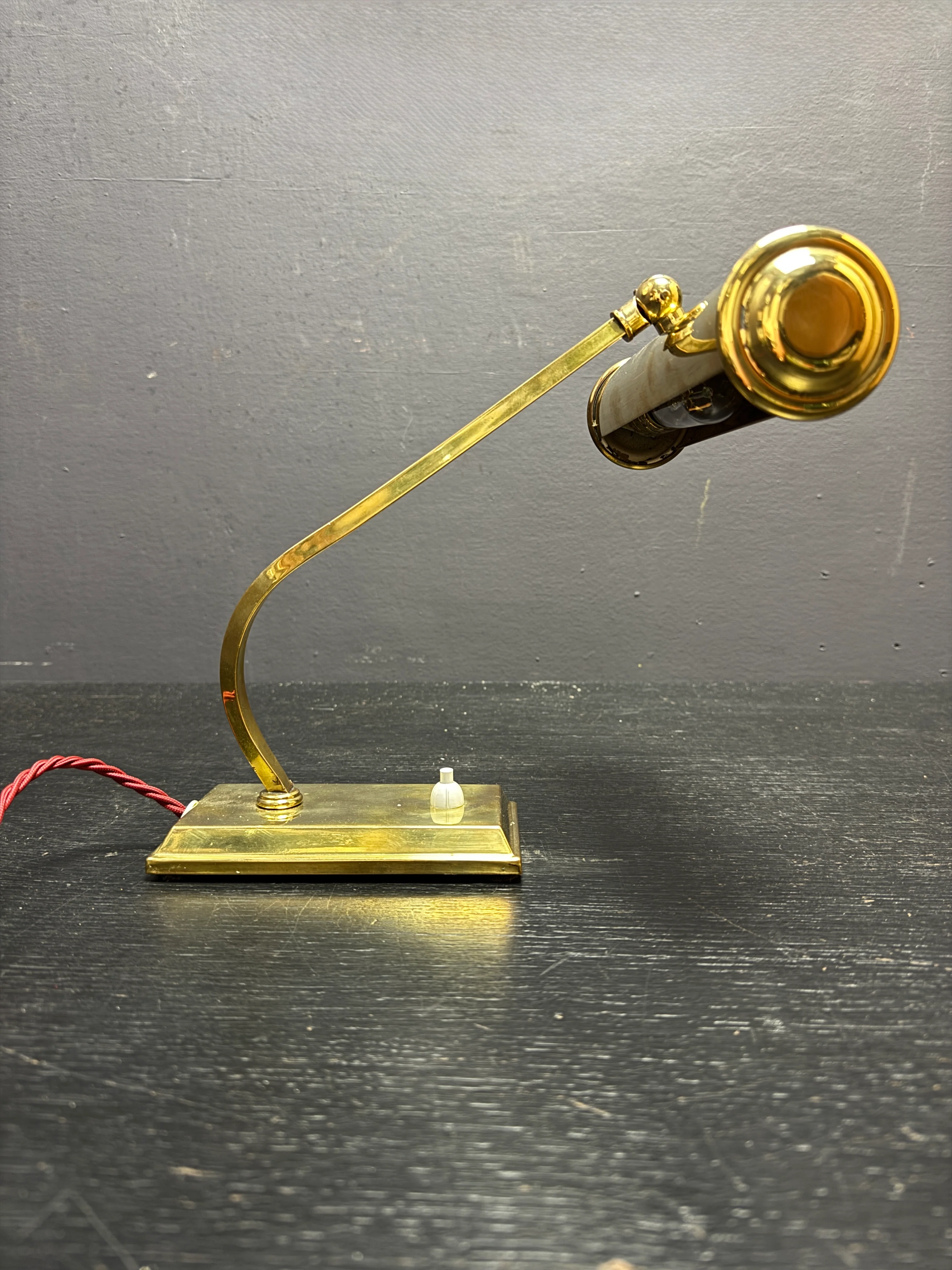 1960s Brass Piano Lamp By Solken Germany - Image 3