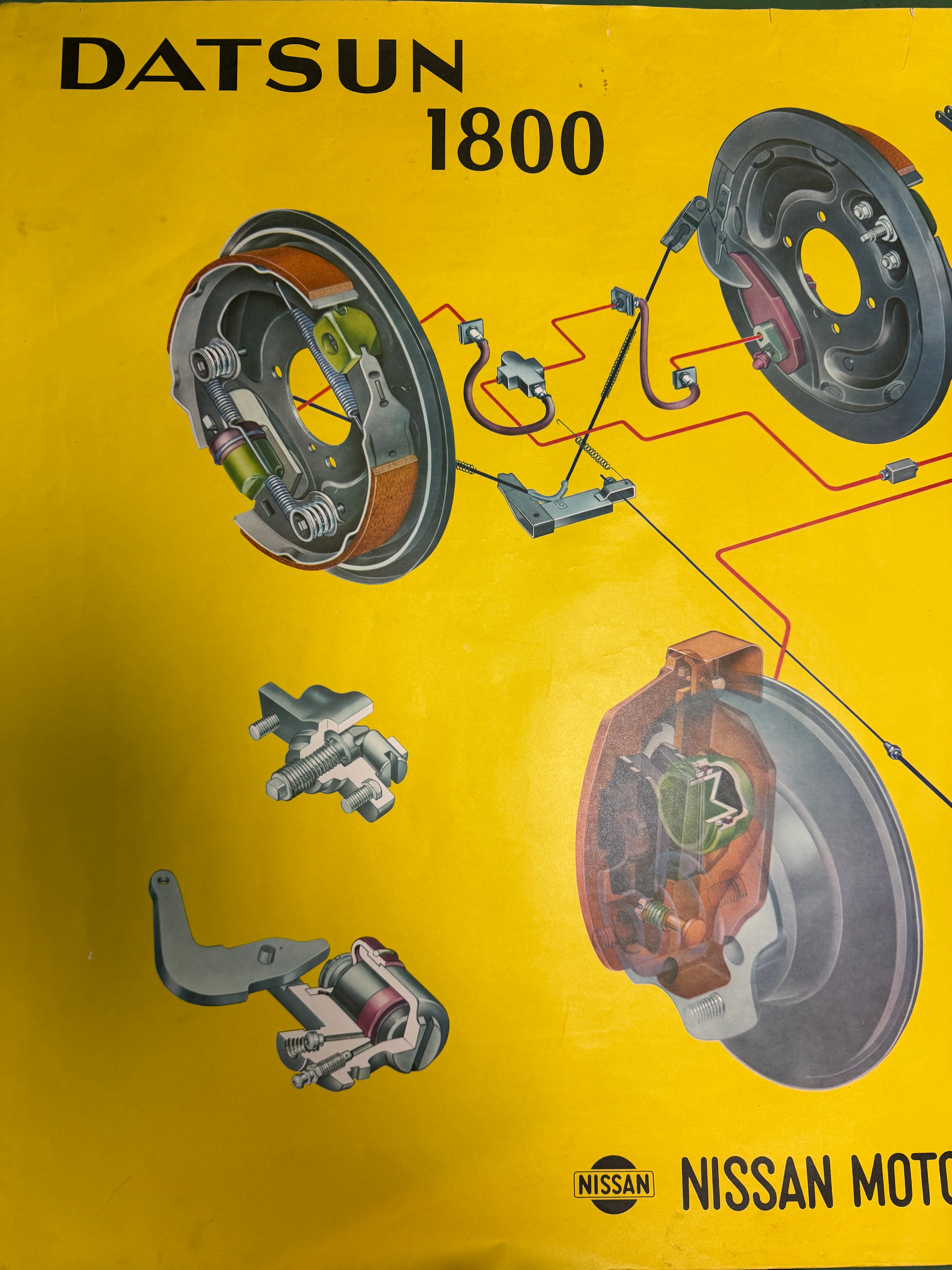 1960s Datsun 1800 Dealership Poster - Image 3