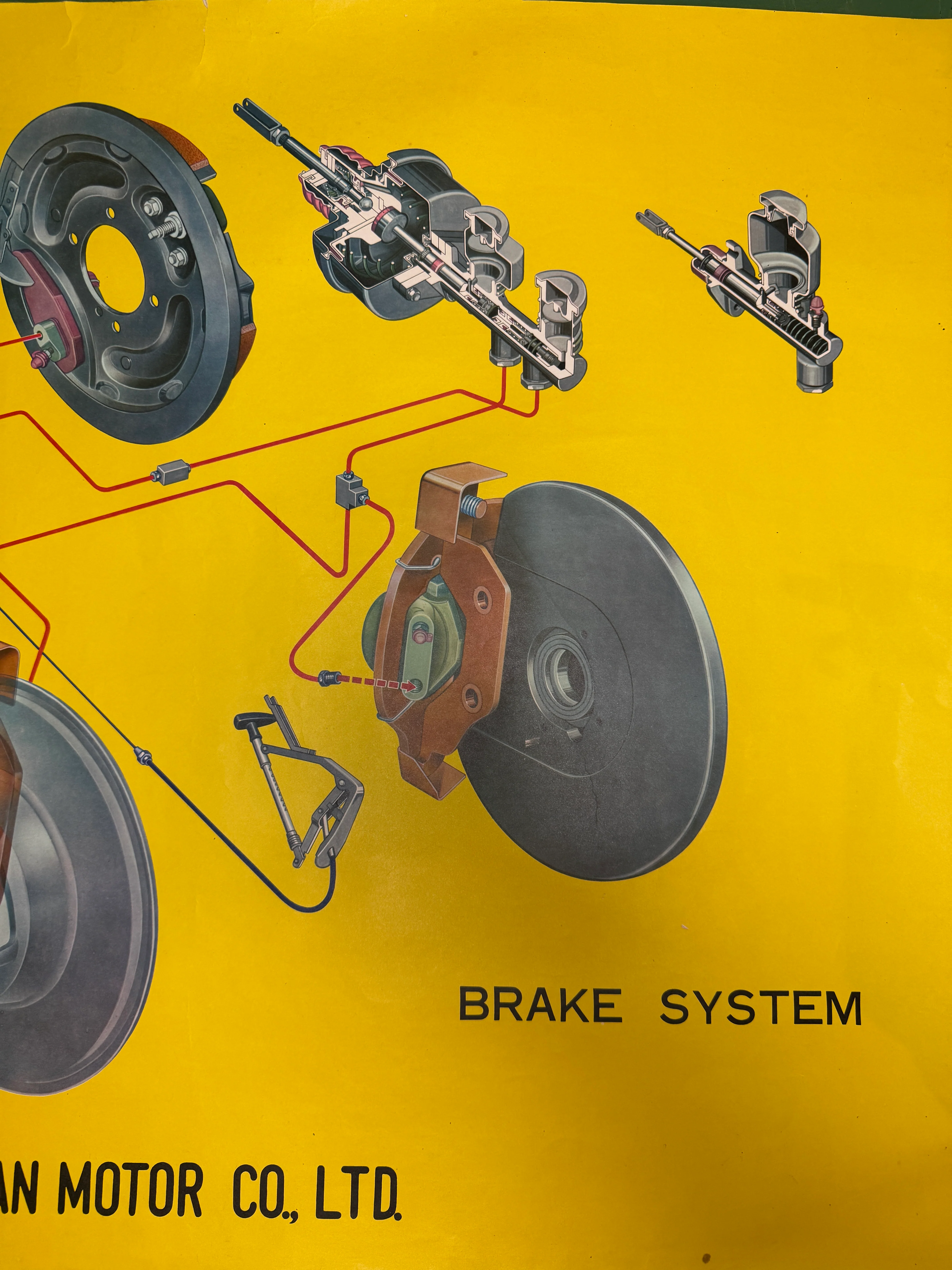 1960s Datsun 1800 Dealership Poster - Image 4