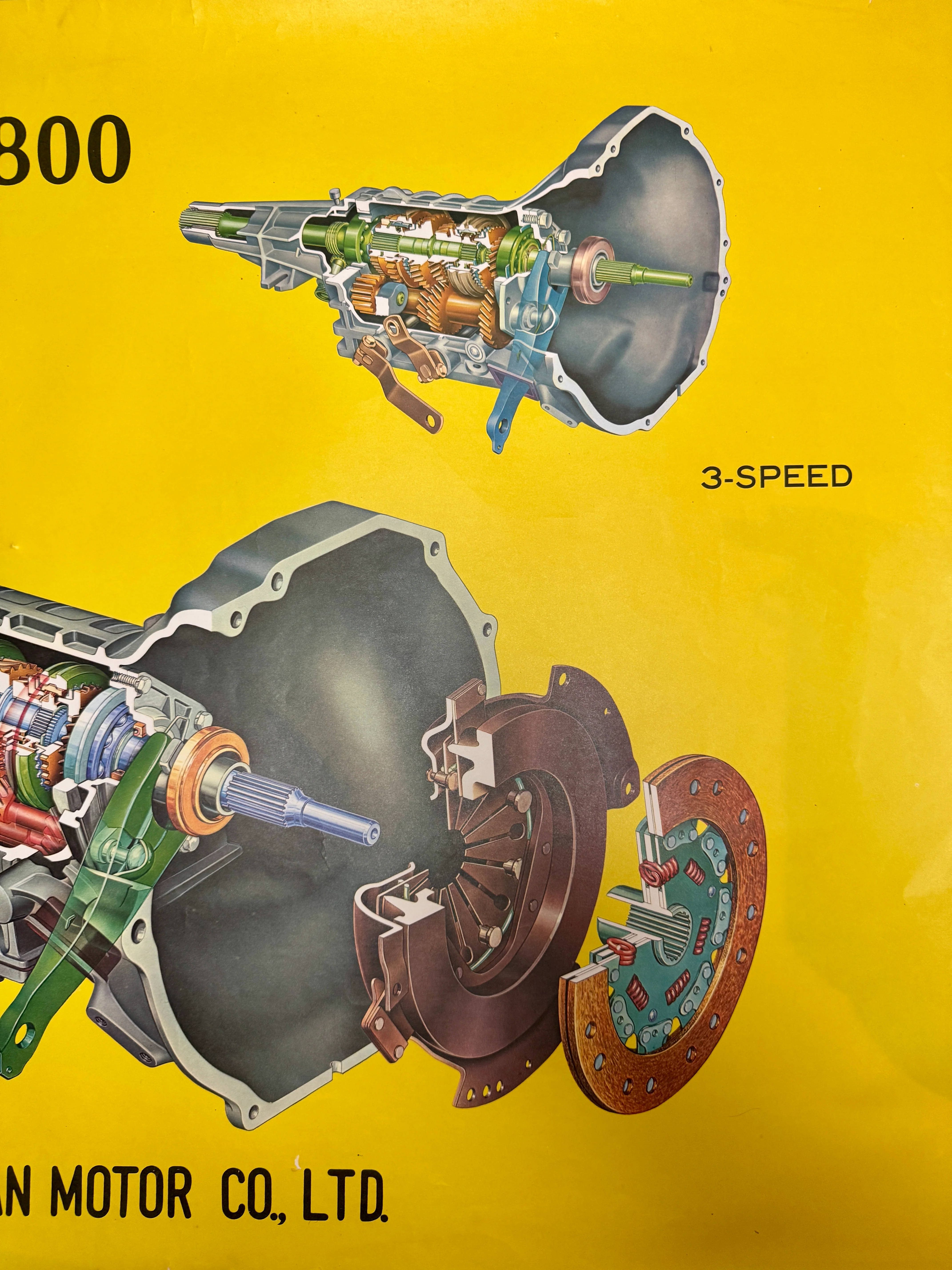 1960s Datsun 1800 Dealership Poster - Image 4