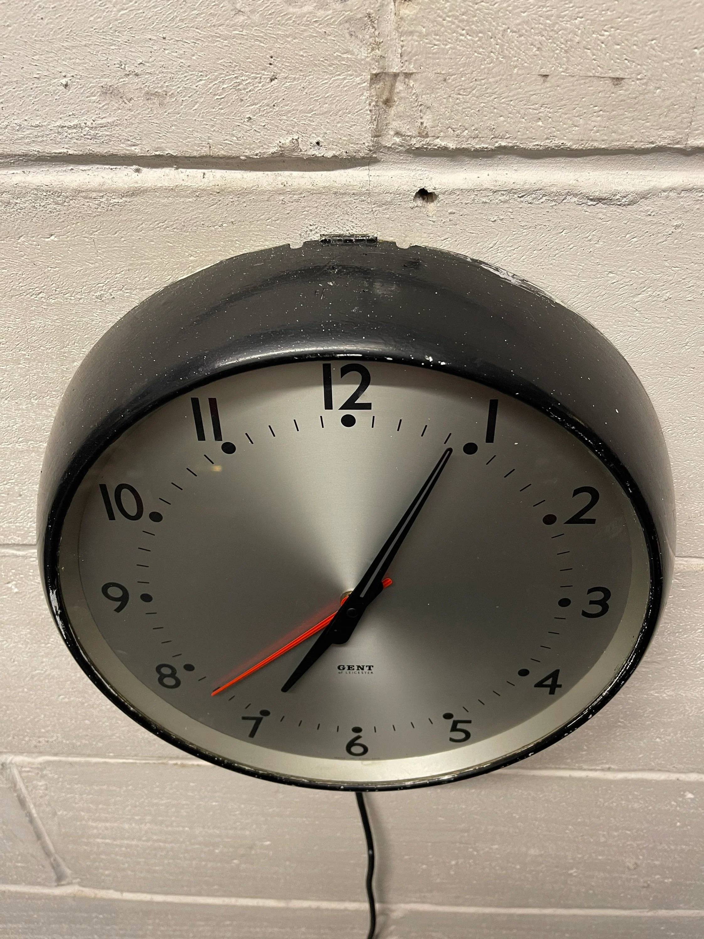 1960s GENTS Of Leicester Electric Factory Clock - Image 5