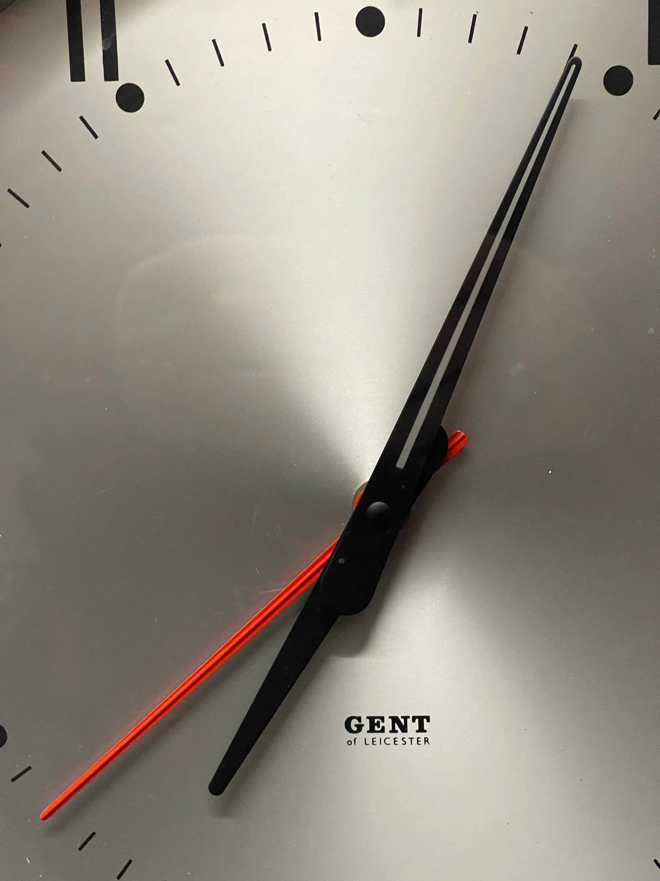 1960s GENTS Of Leicester Electric Factory Clock - Image 7