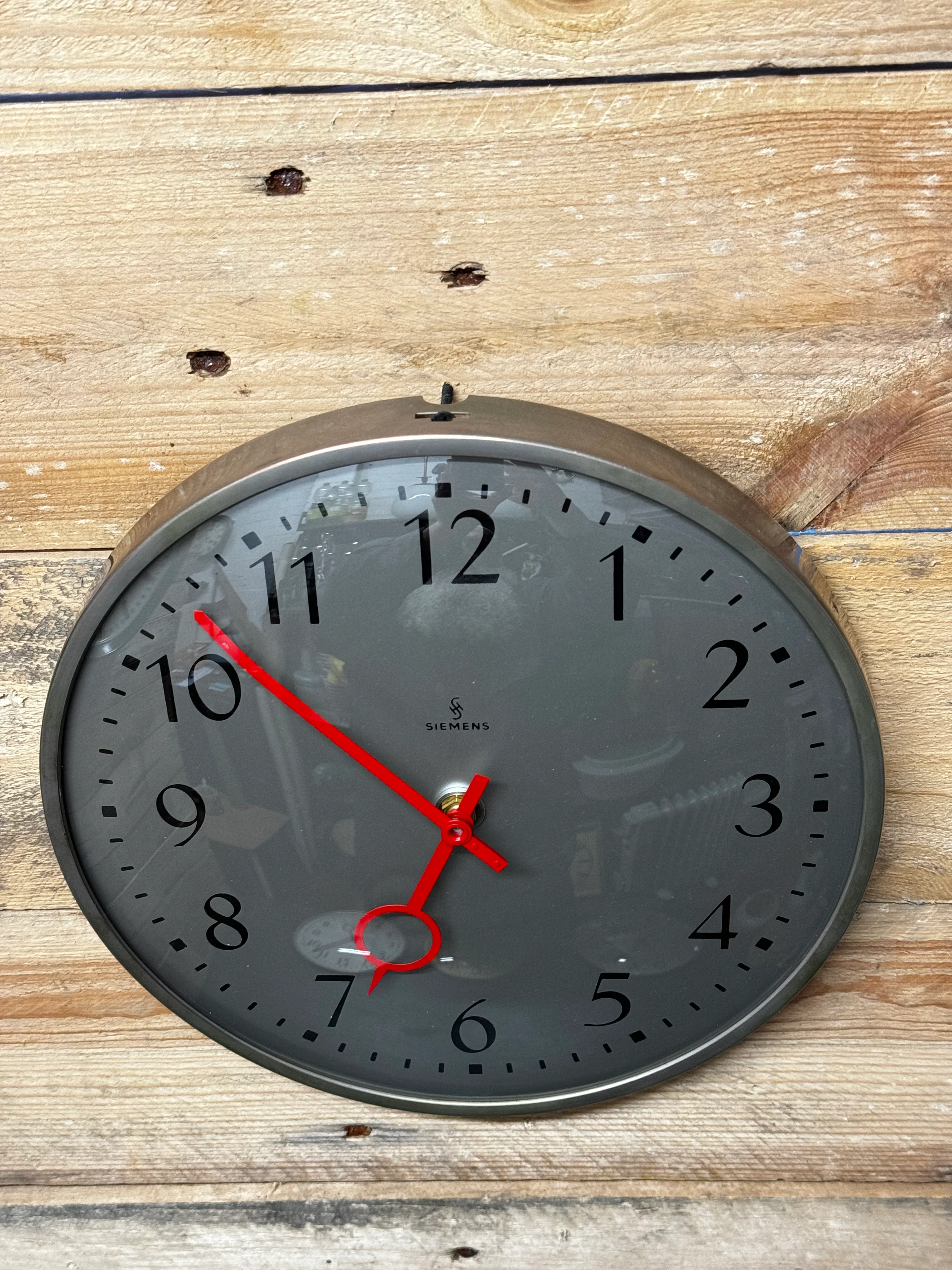 1960's German Industrial Factory / Office Clocks By Peter Behrens For Siemens - Image 4