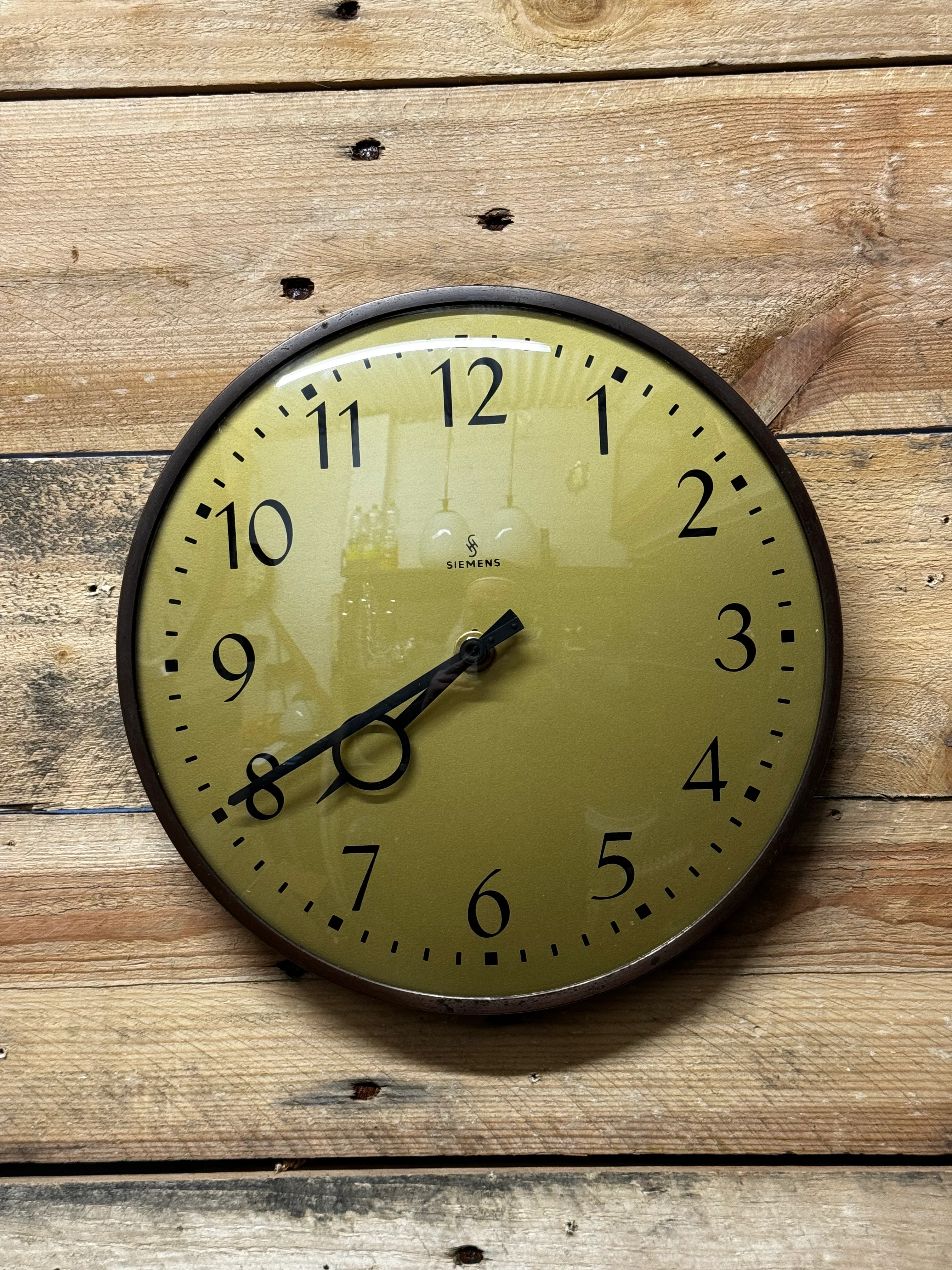 1960's German Industrial Factory / Office Clocks By Peter Behrens For Siemens - Image 2