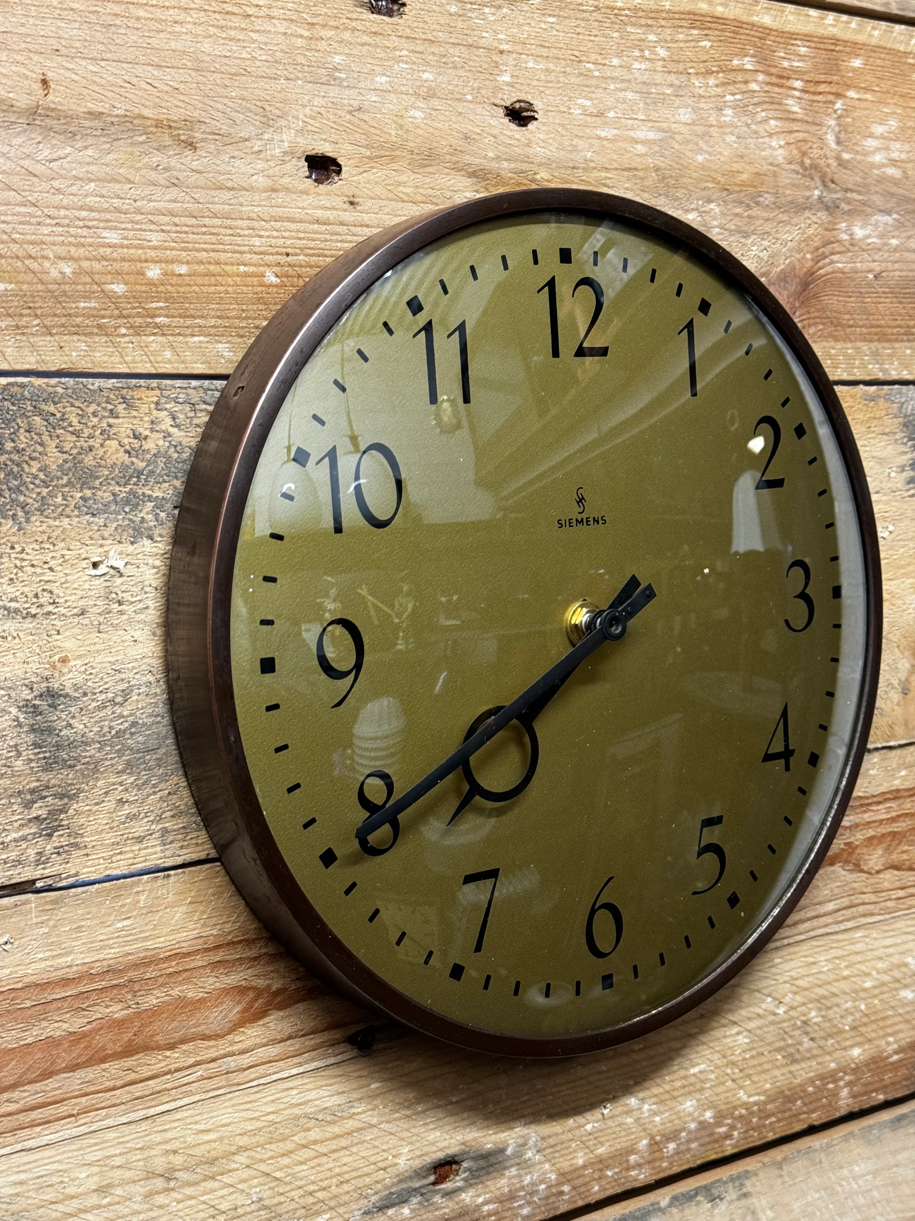1960's German Industrial Factory / Office Clocks By Peter Behrens For Siemens - Image 3