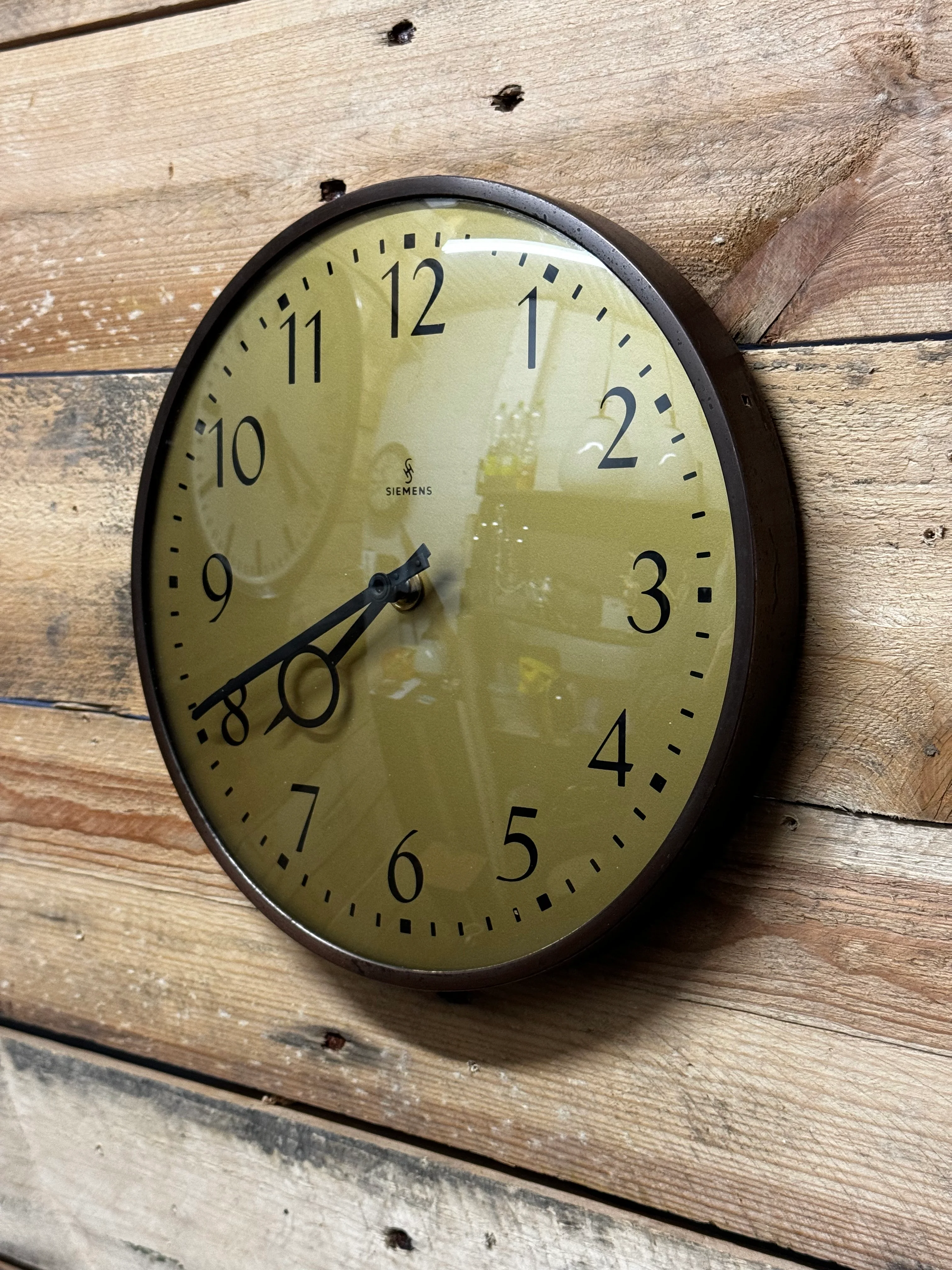 1960's German Industrial Factory / Office Clocks By Peter Behrens For Siemens - Image 5