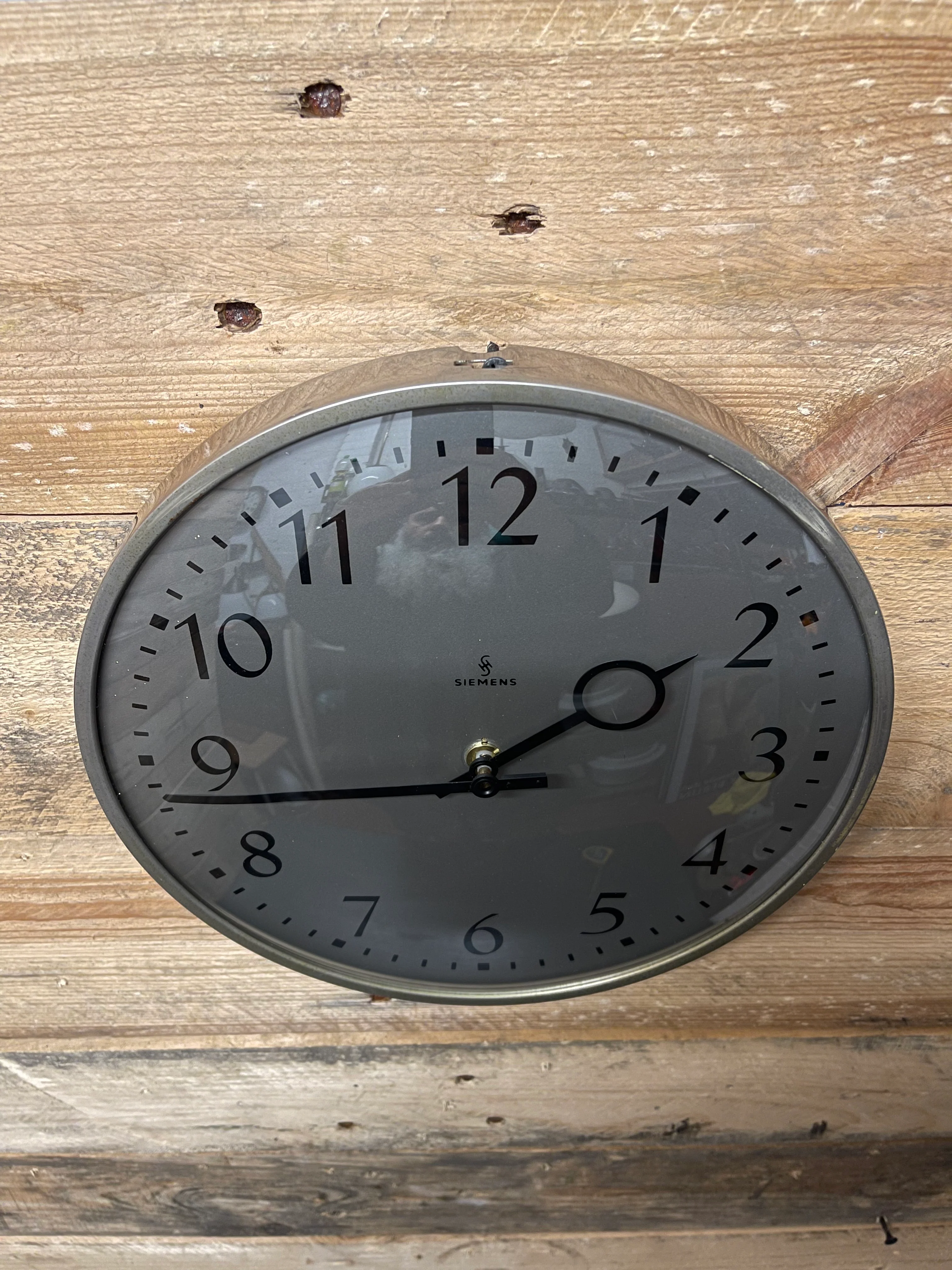 1960's German Industrial Factory / Office Clocks By Peter Behrens For Siemens - Image 5