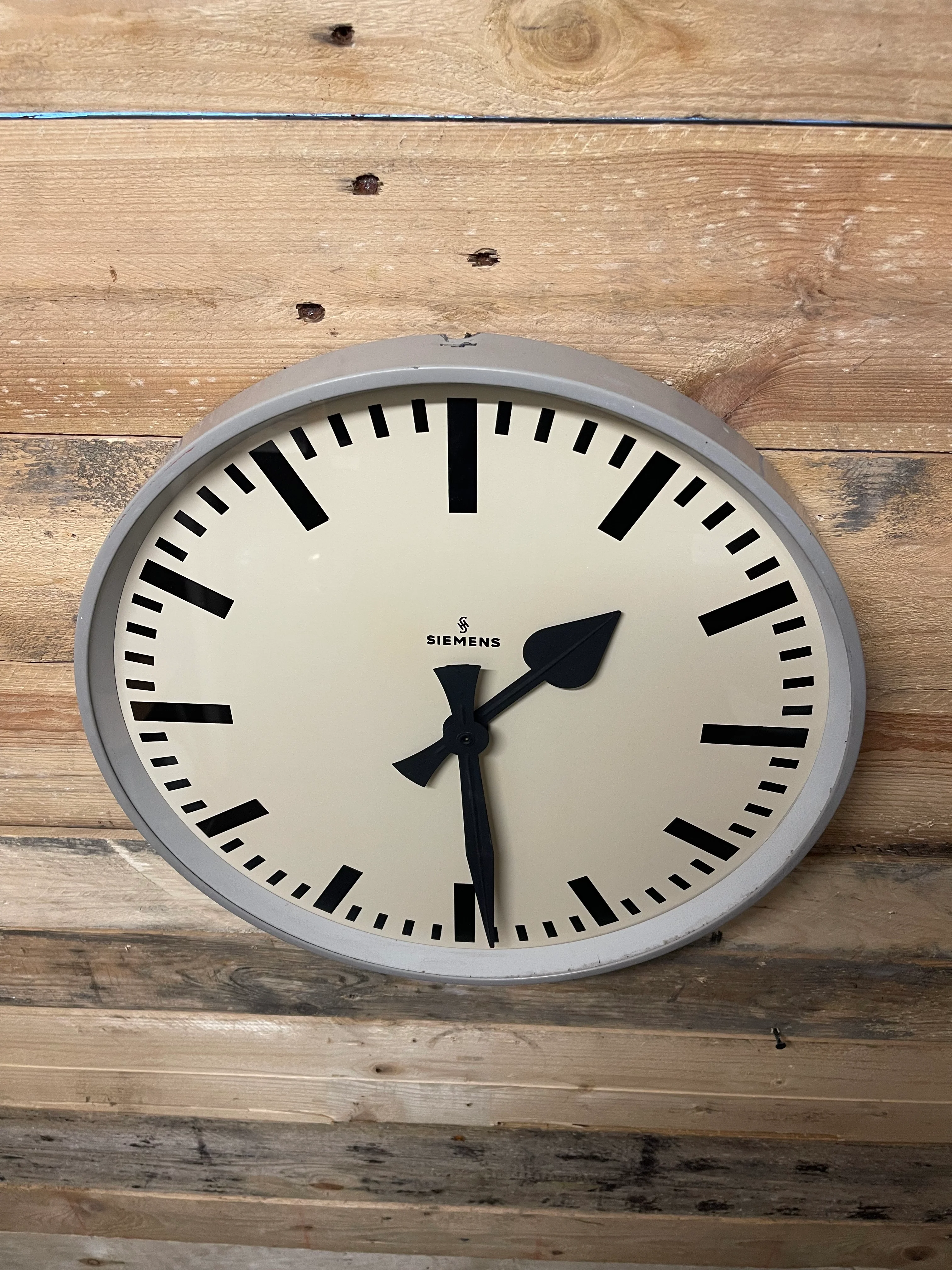 1960's German Industrial Factory / Office Clocks By Siemens - Image 6
