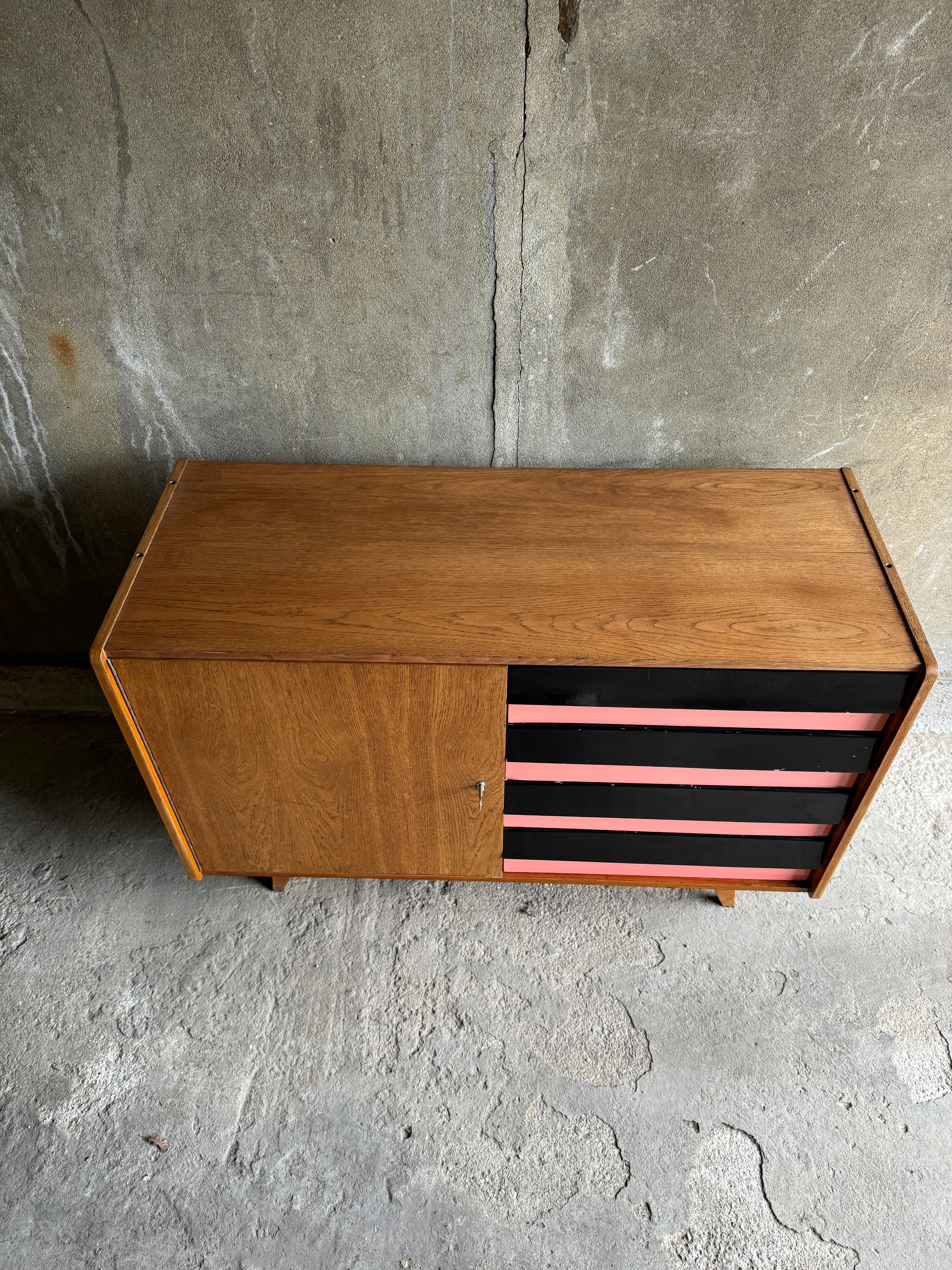 1960s Model U-458 Sideboard By Jiri Jiroutek For Interier Praha - Image 4