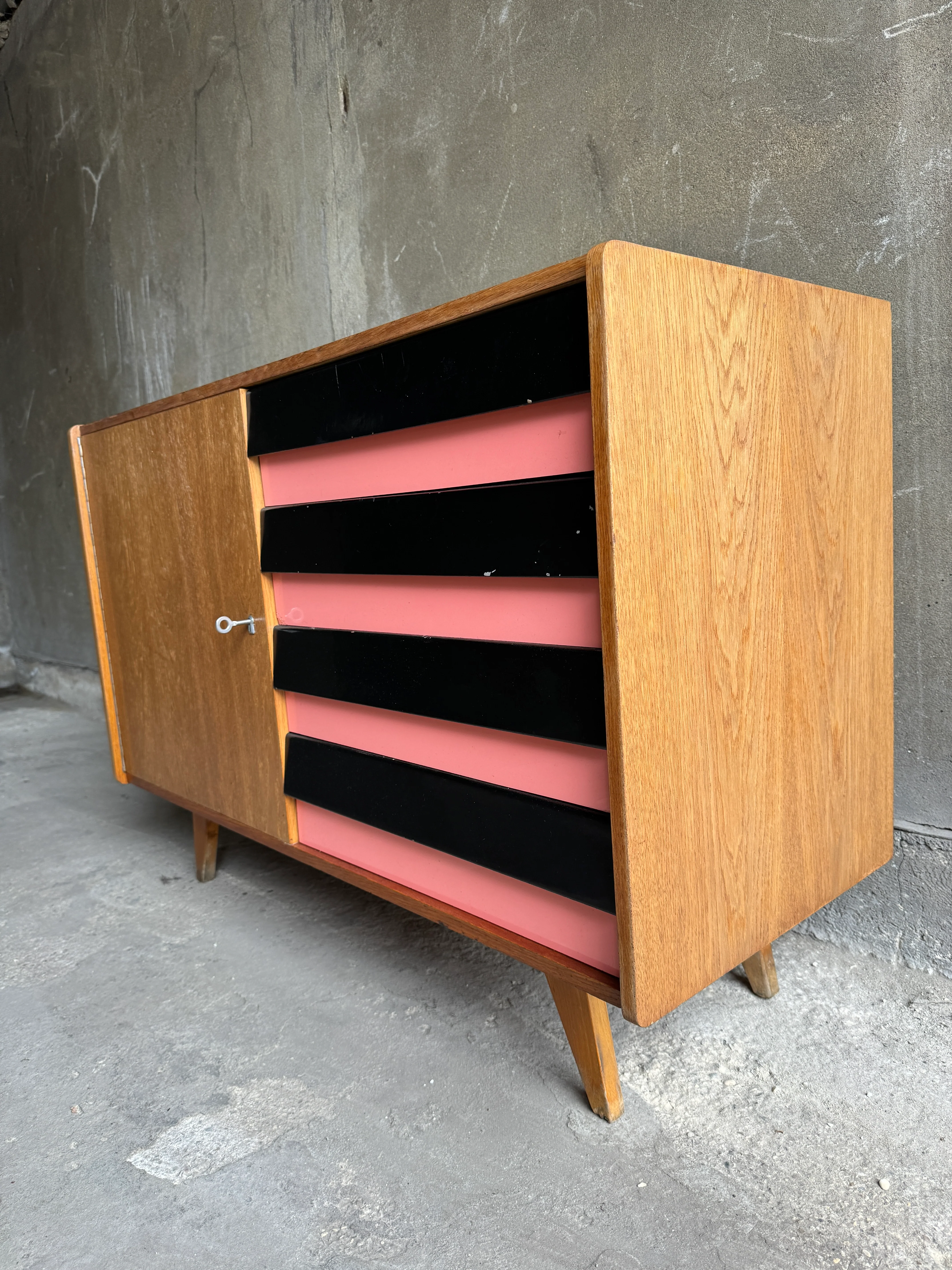 1960s Model U-458 Sideboard By Jiri Jiroutek For Interier Praha - Image 7