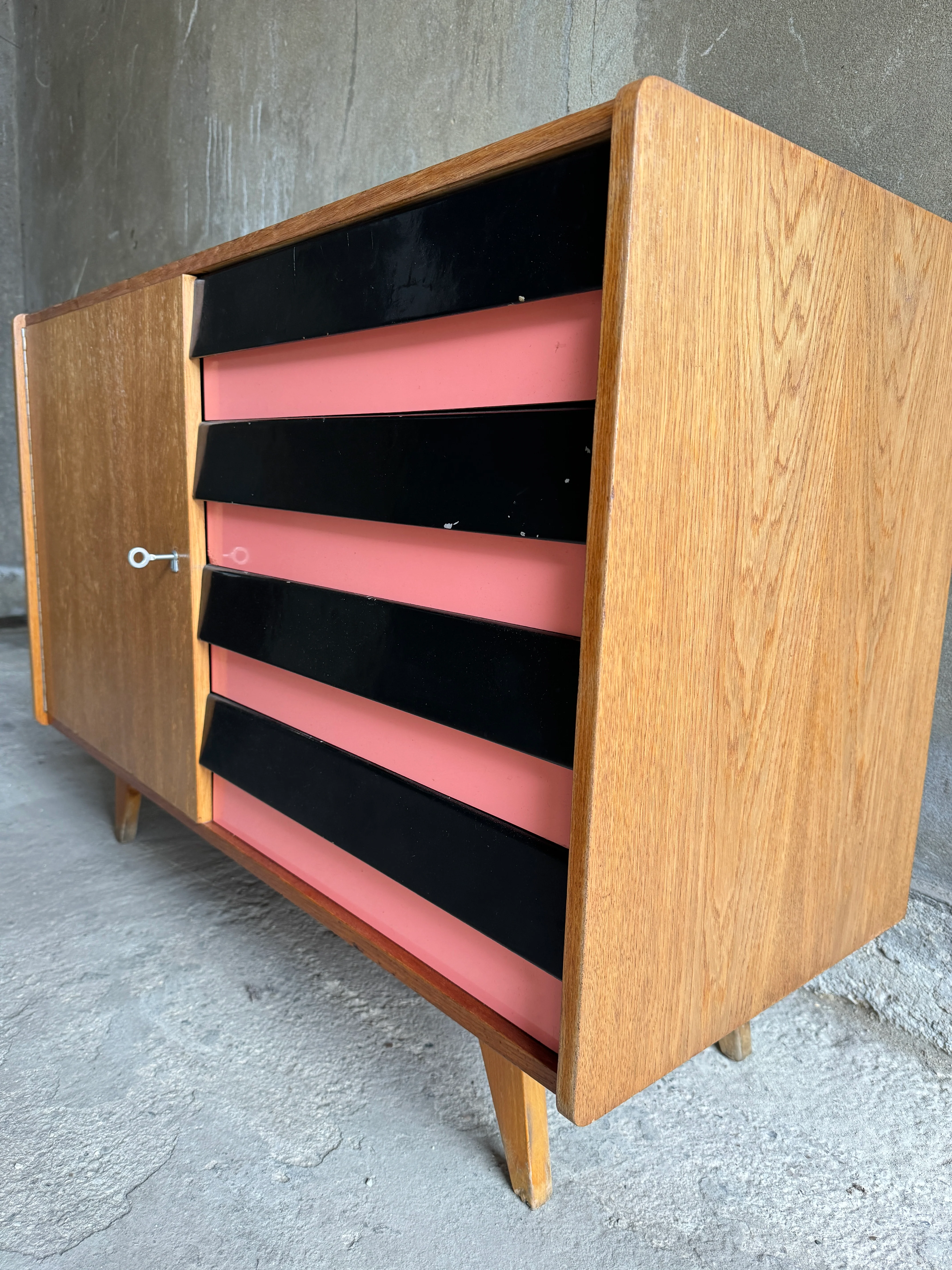 1960s Model U-458 Sideboard By Jiri Jiroutek For Interier Praha - Image 8