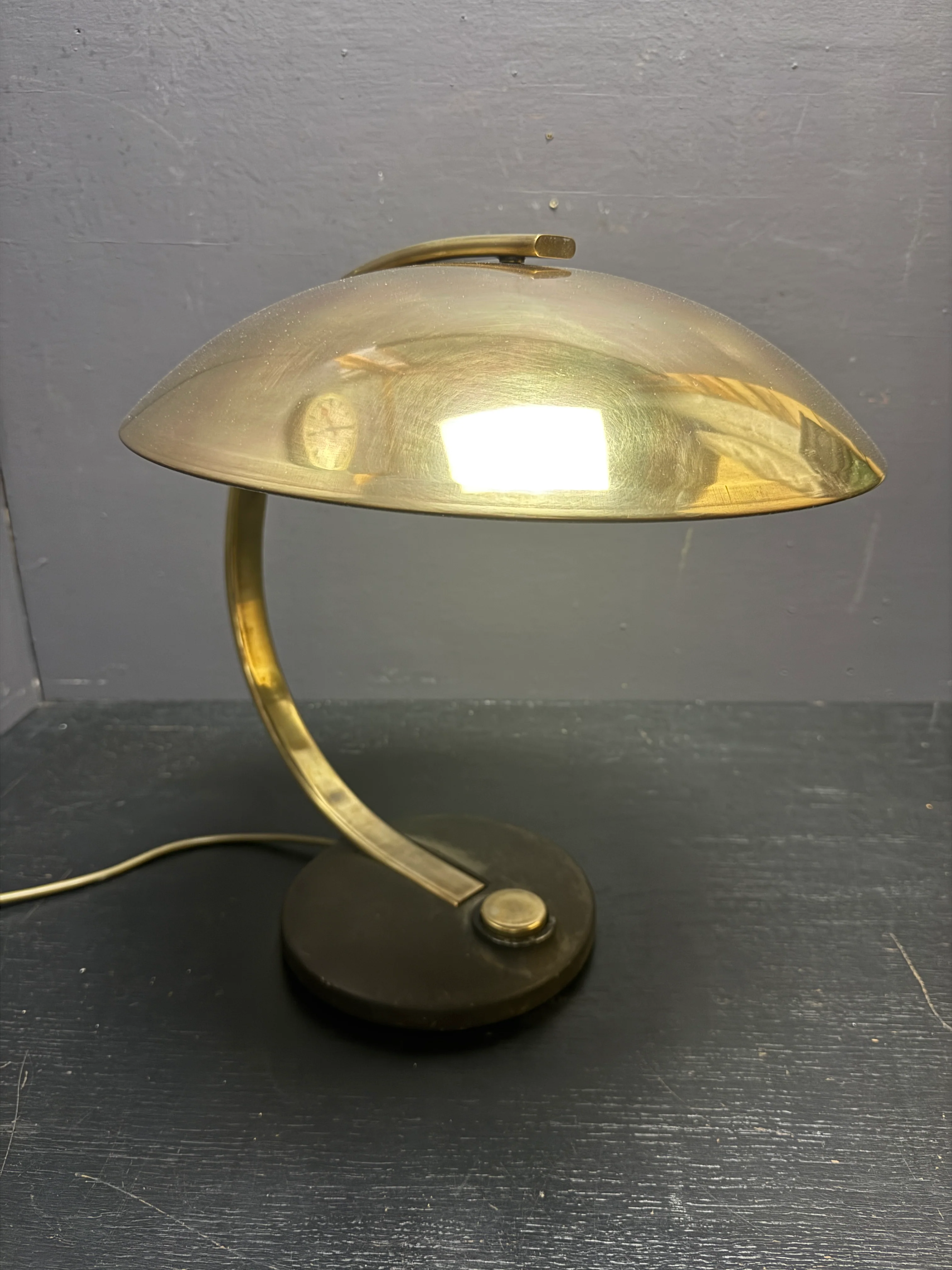 1960s Large Table Lamp By Heinz F W Stahl For Hillebrand Lighting - Image 3