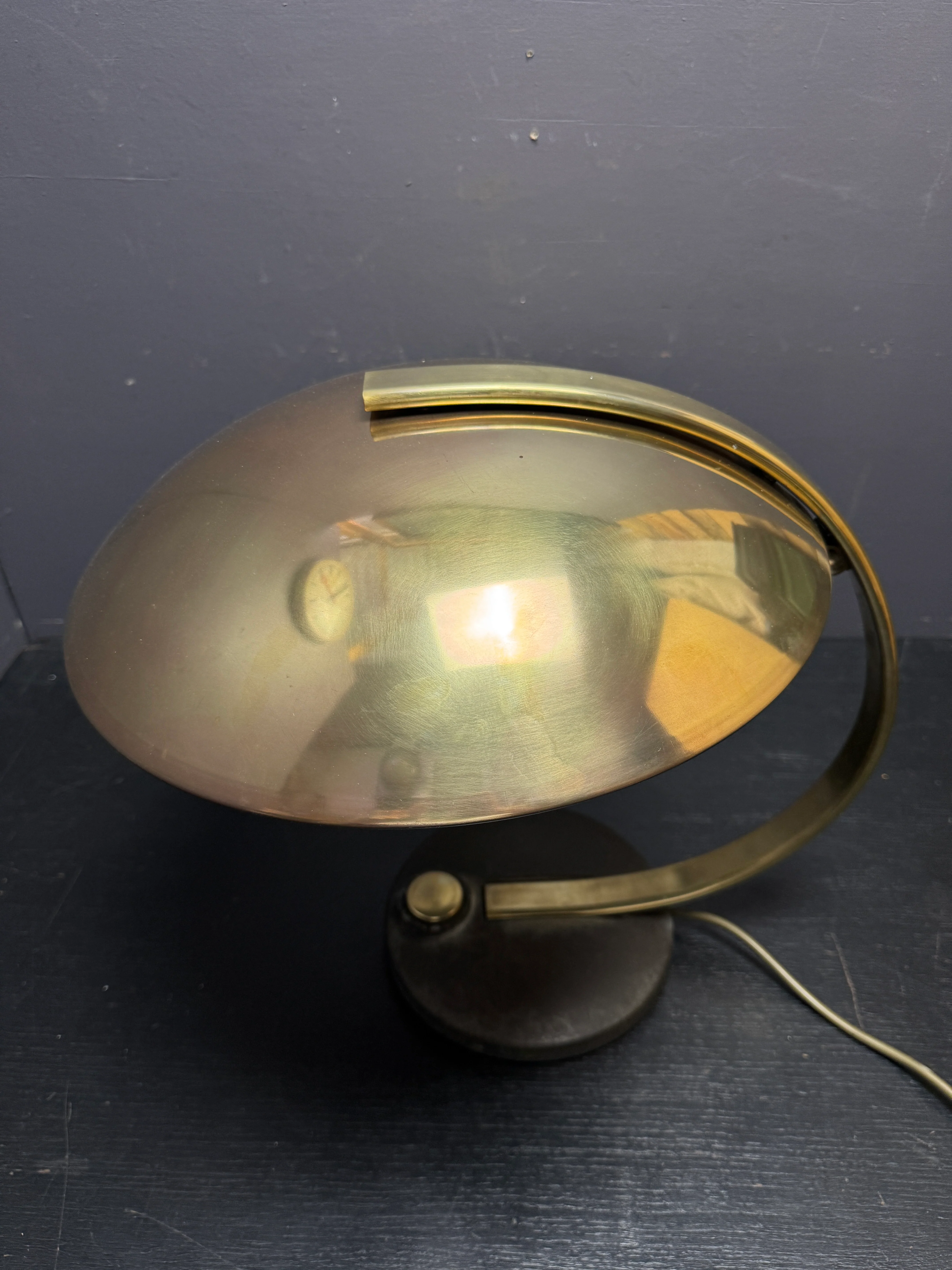 1960s Large Table Lamp By Heinz F W Stahl For Hillebrand Lighting - Image 6