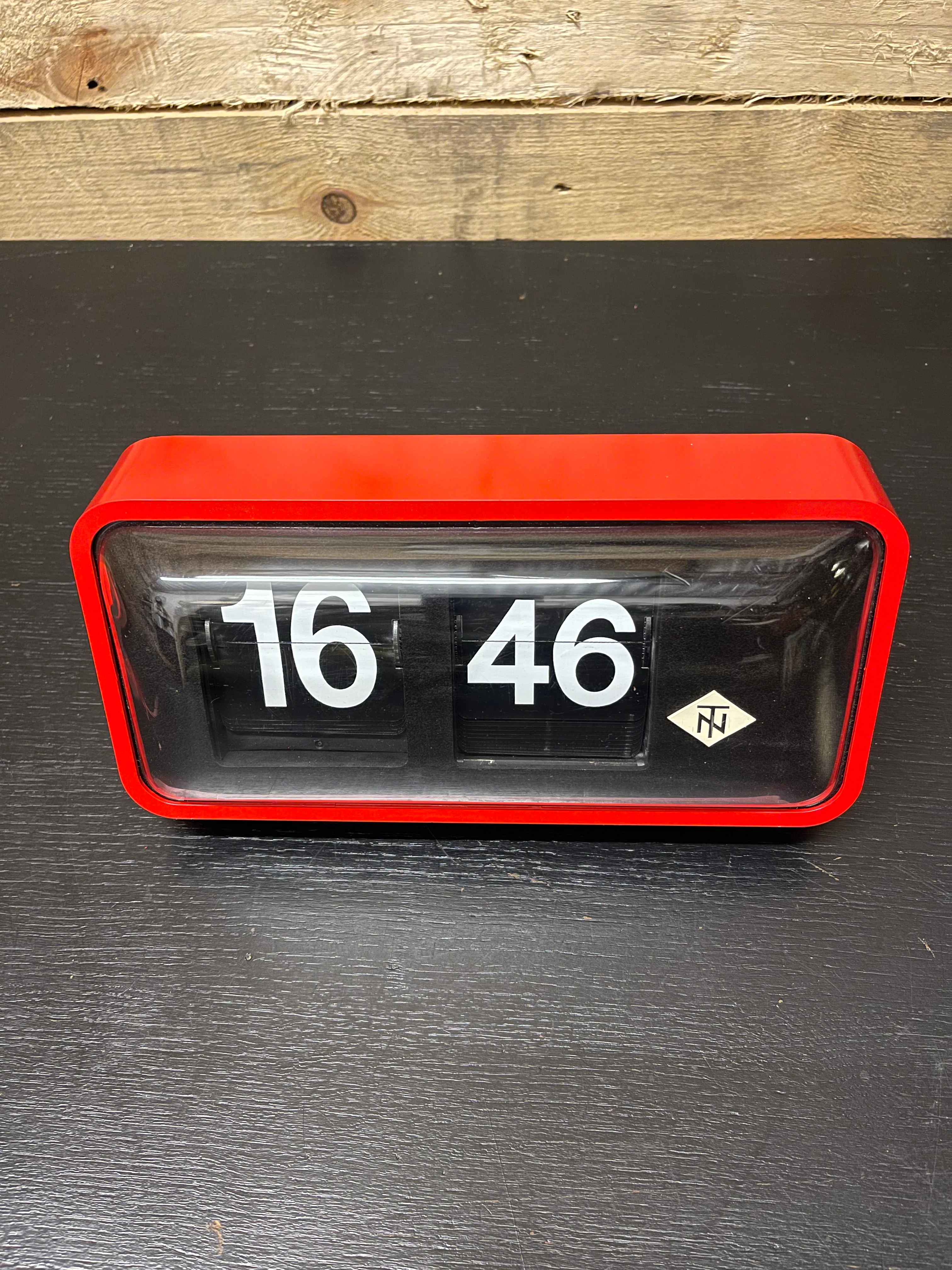 1960's TN Tele Norma West German Station Flip Clock - Image 3