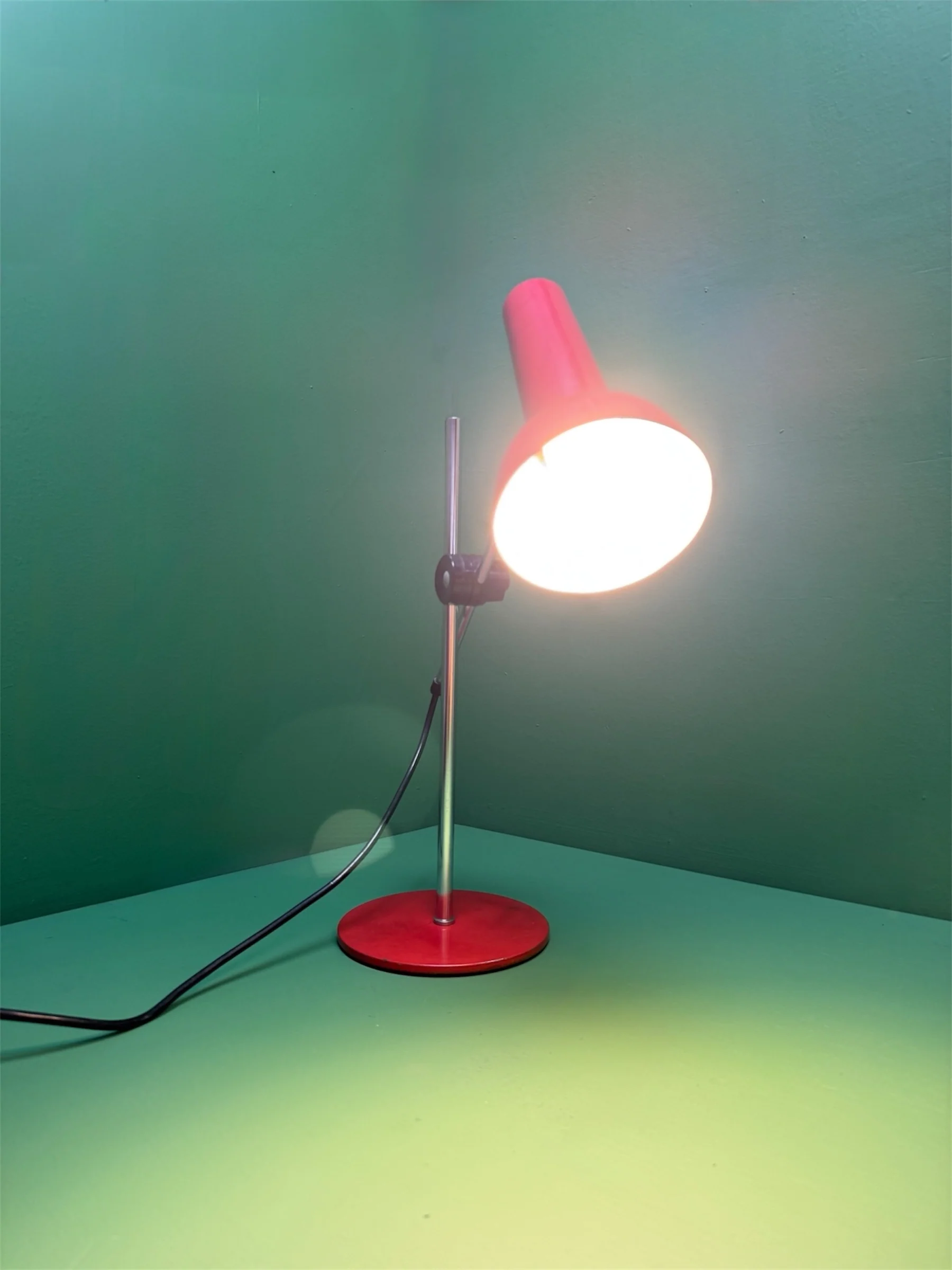 1960s Vintage German Table Lamp - Image 5