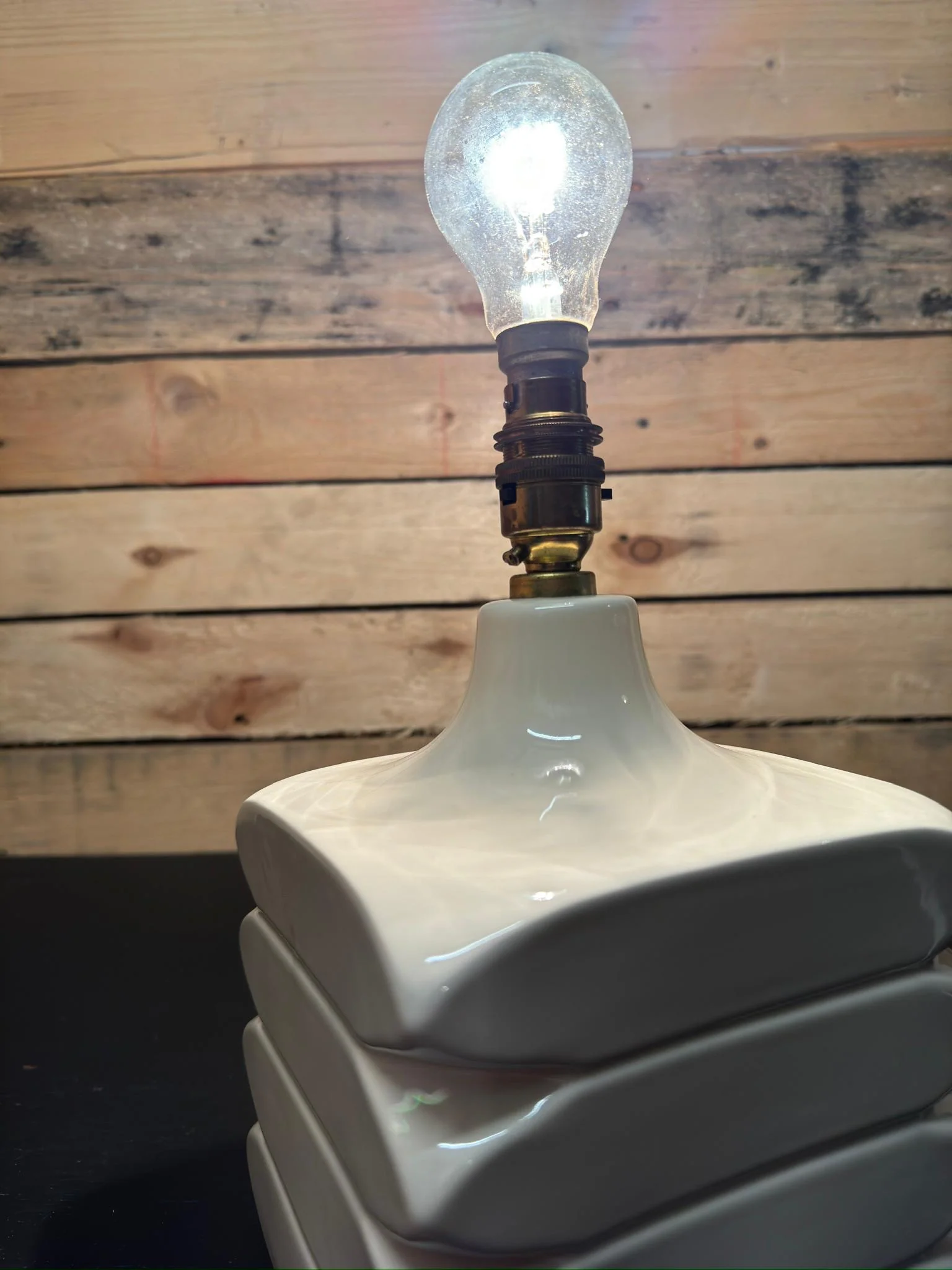 1970s Cari Zalloni Facette West German Pottery Lamp By Steuler - Image 10
