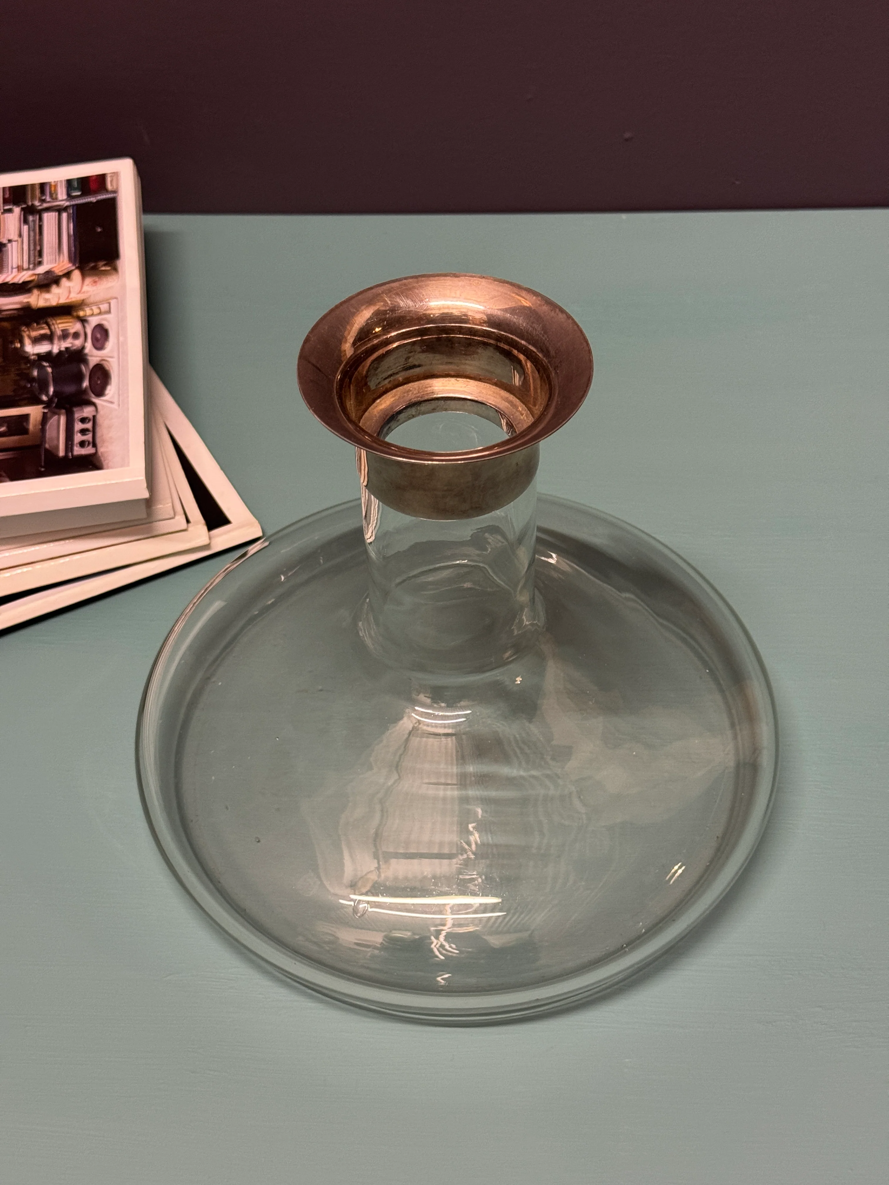 1970s Silver Fluted Drinks Carafe By Christian Dior - Image 4