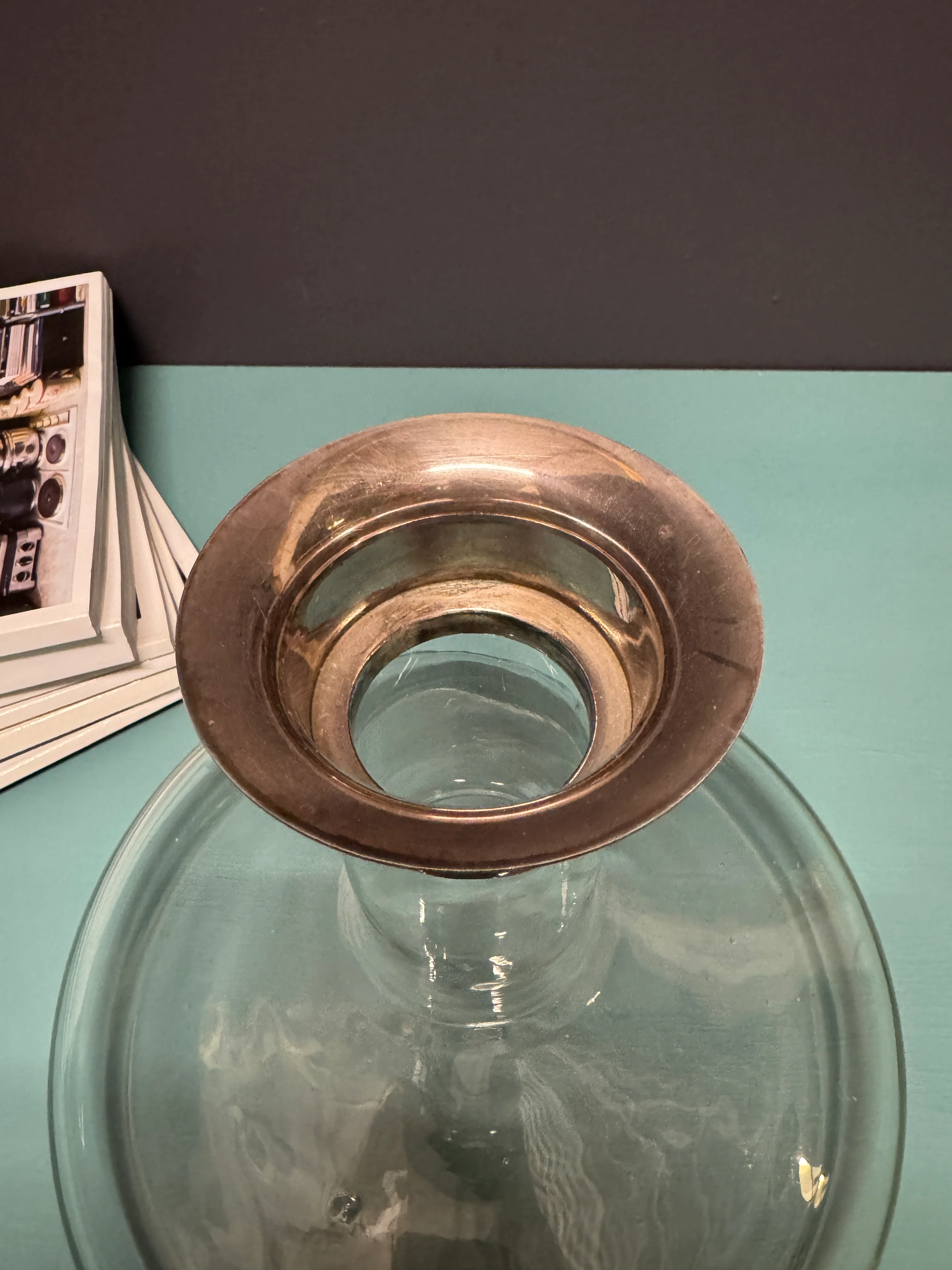 1970s Silver Fluted Drinks Carafe By Christian Dior - Image 5