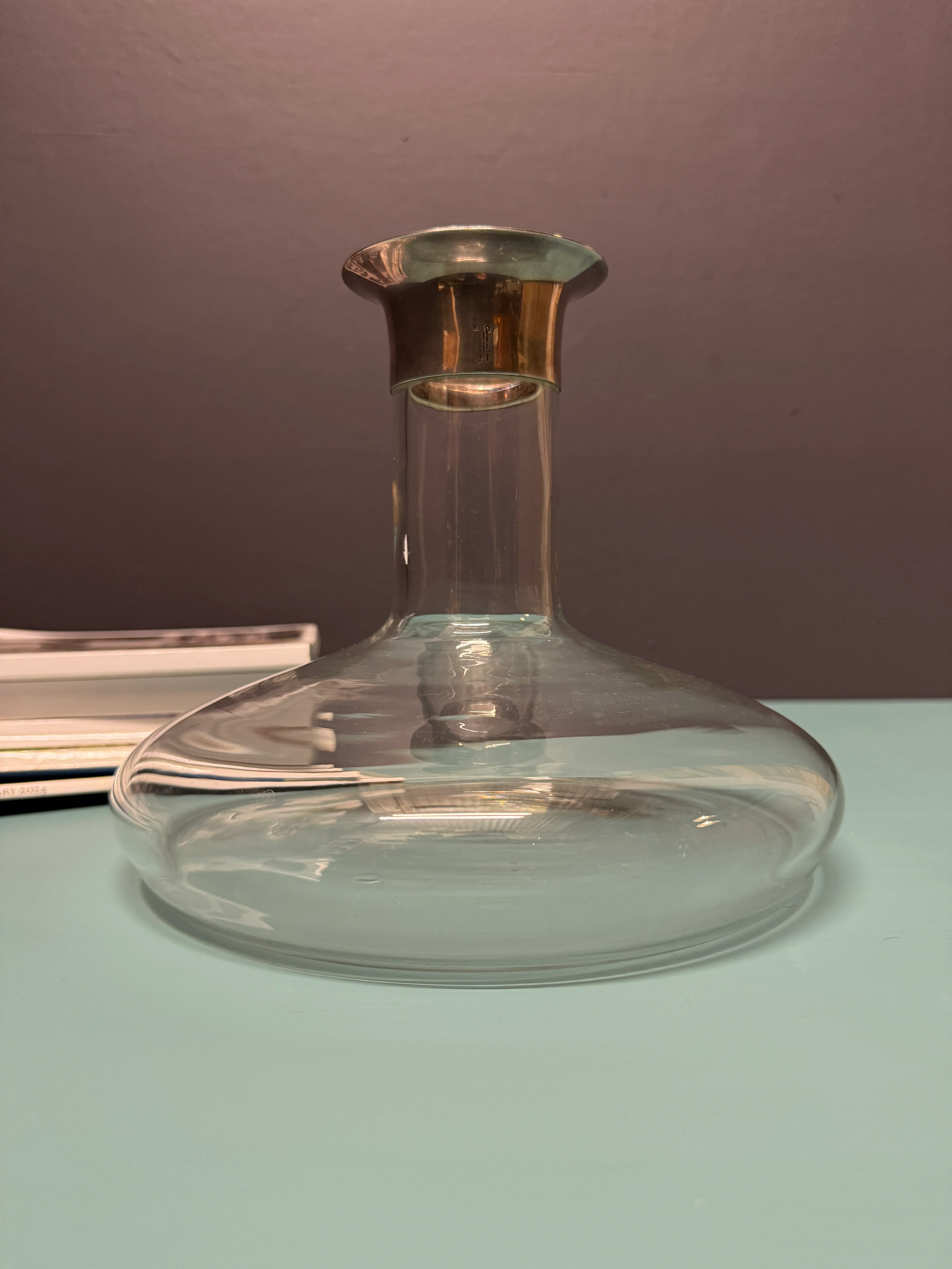 1970s Silver Fluted Drinks Carafe By Christian Dior - Image 7