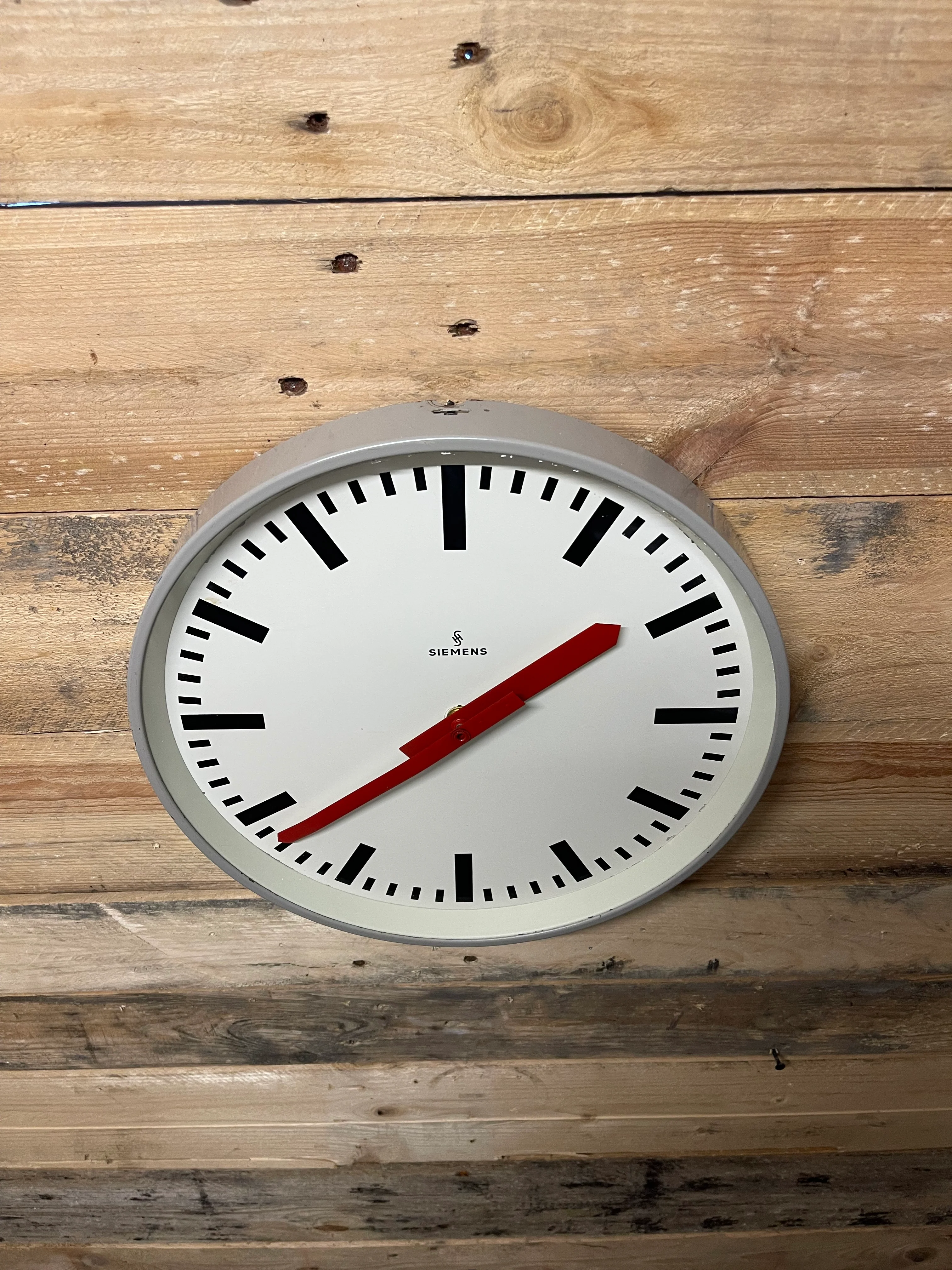 1970's German Industrial Factory / Office Clocks By Siemens - Image 5