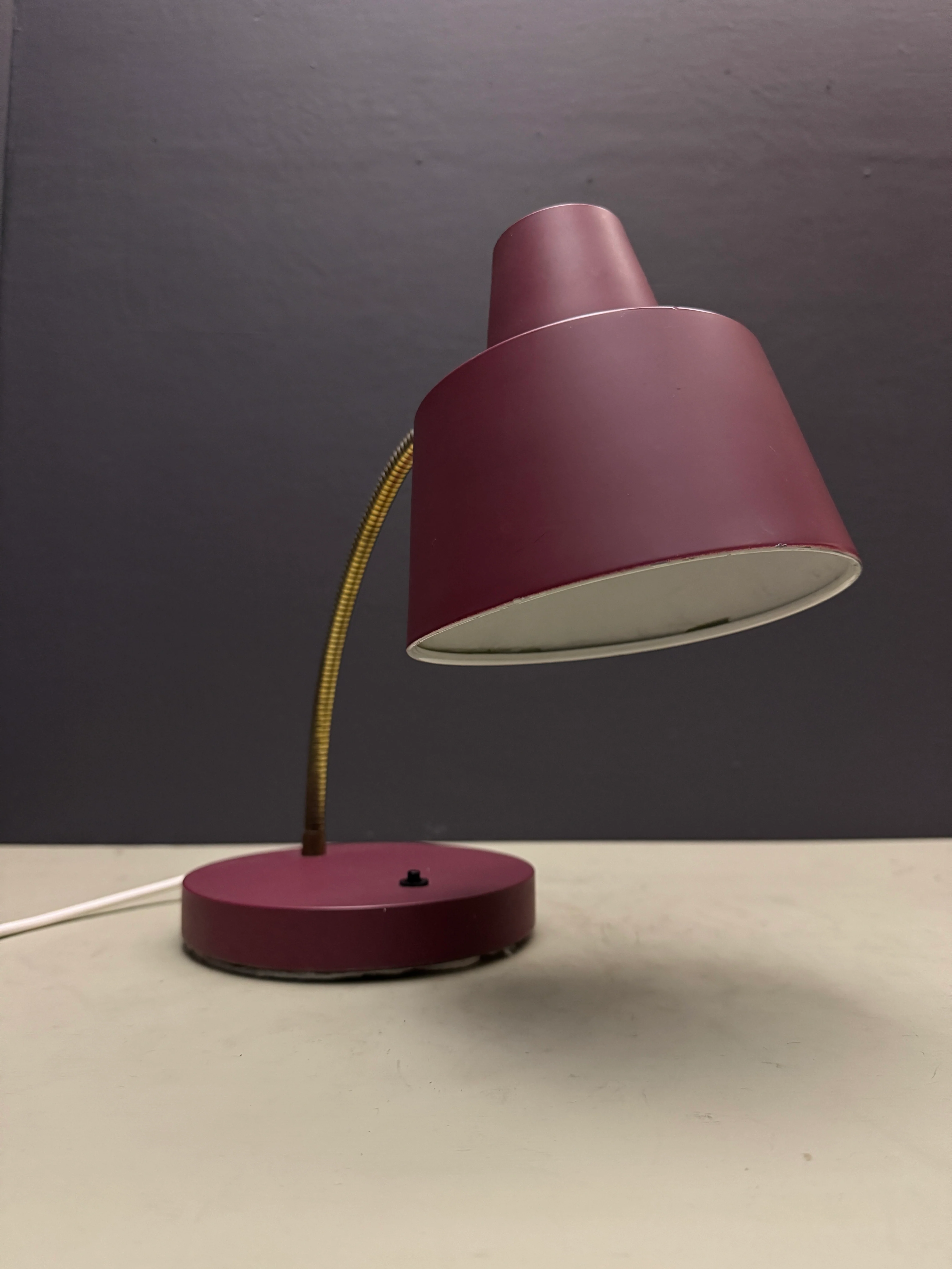 1970s German Retro Goose Neck Table Lamp - Image 5
