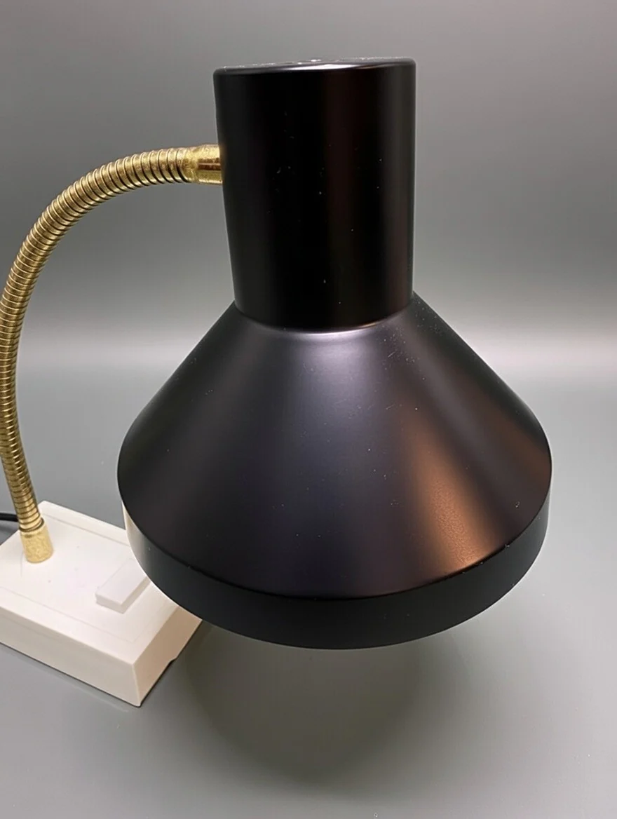 1970s German Retro Gooseneck Table Lamp - Image 7