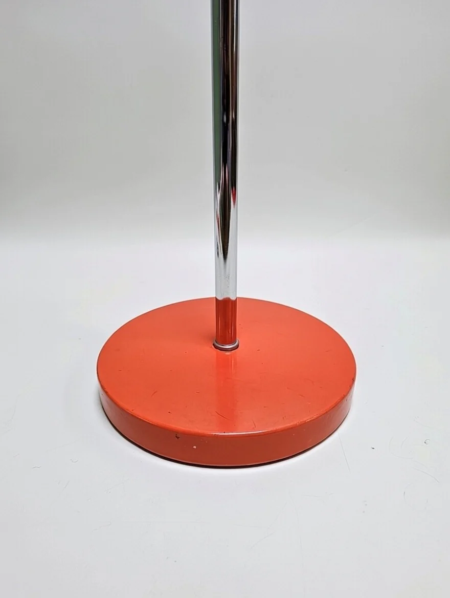 1970s German Retro Orange Table Lamp - Image 10