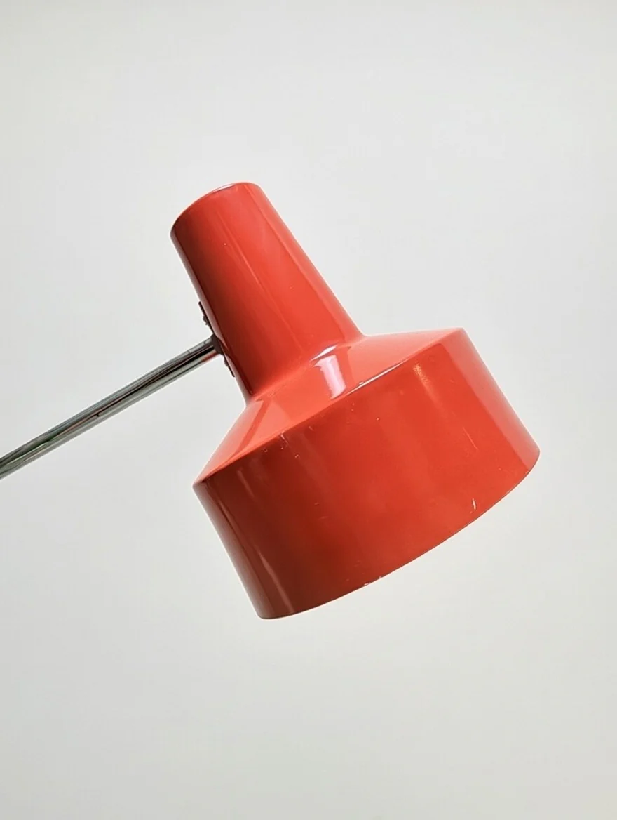 1970s German Retro Orange Table Lamp - Image 8