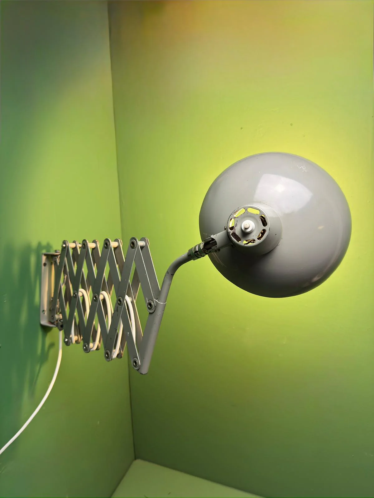 1970s Industrial Scissor Lamp By SIS Leuchten Germany - Image 4