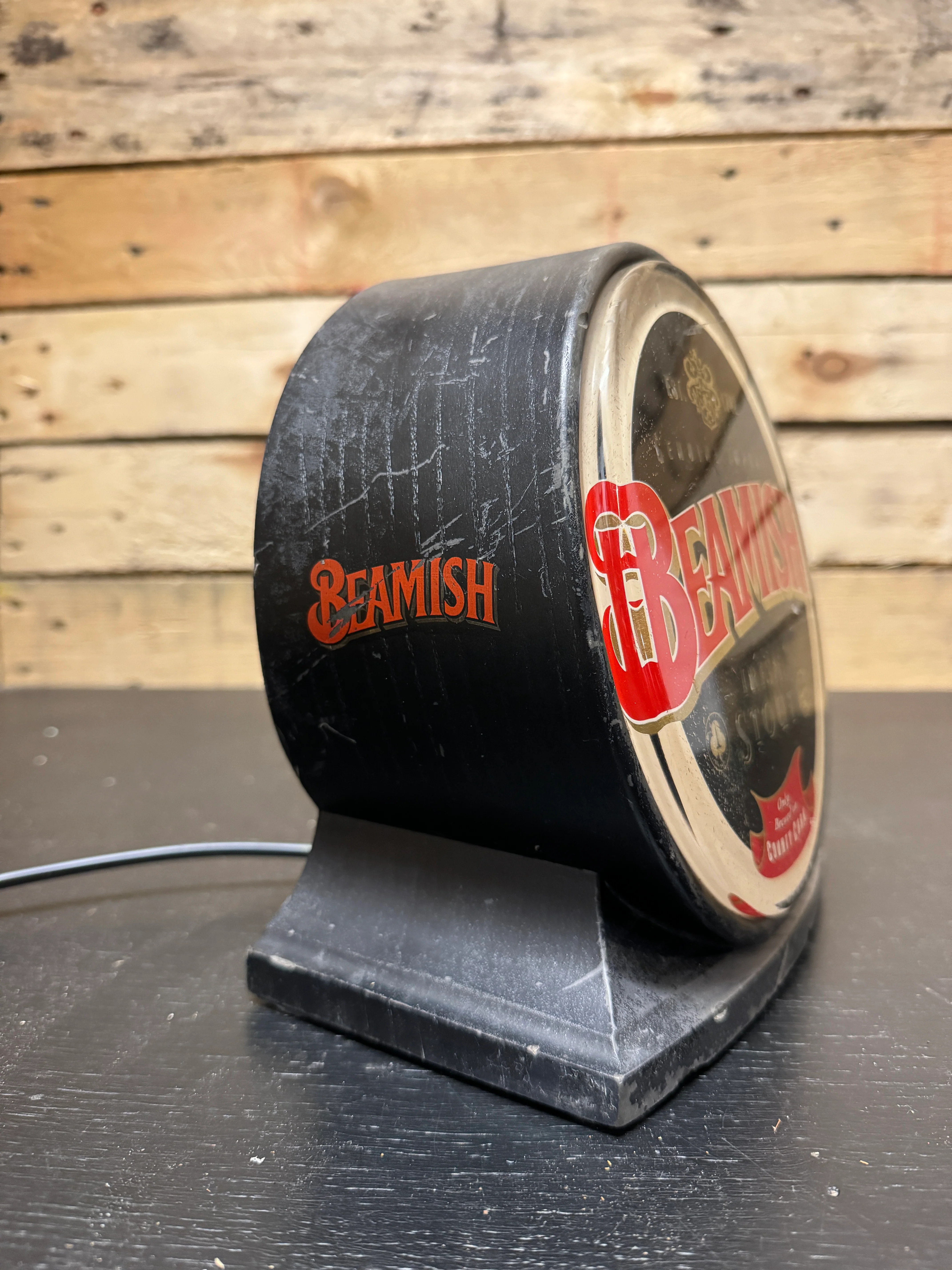 1980s Beamish Irish Stout Advertising Bar Light - Image 3